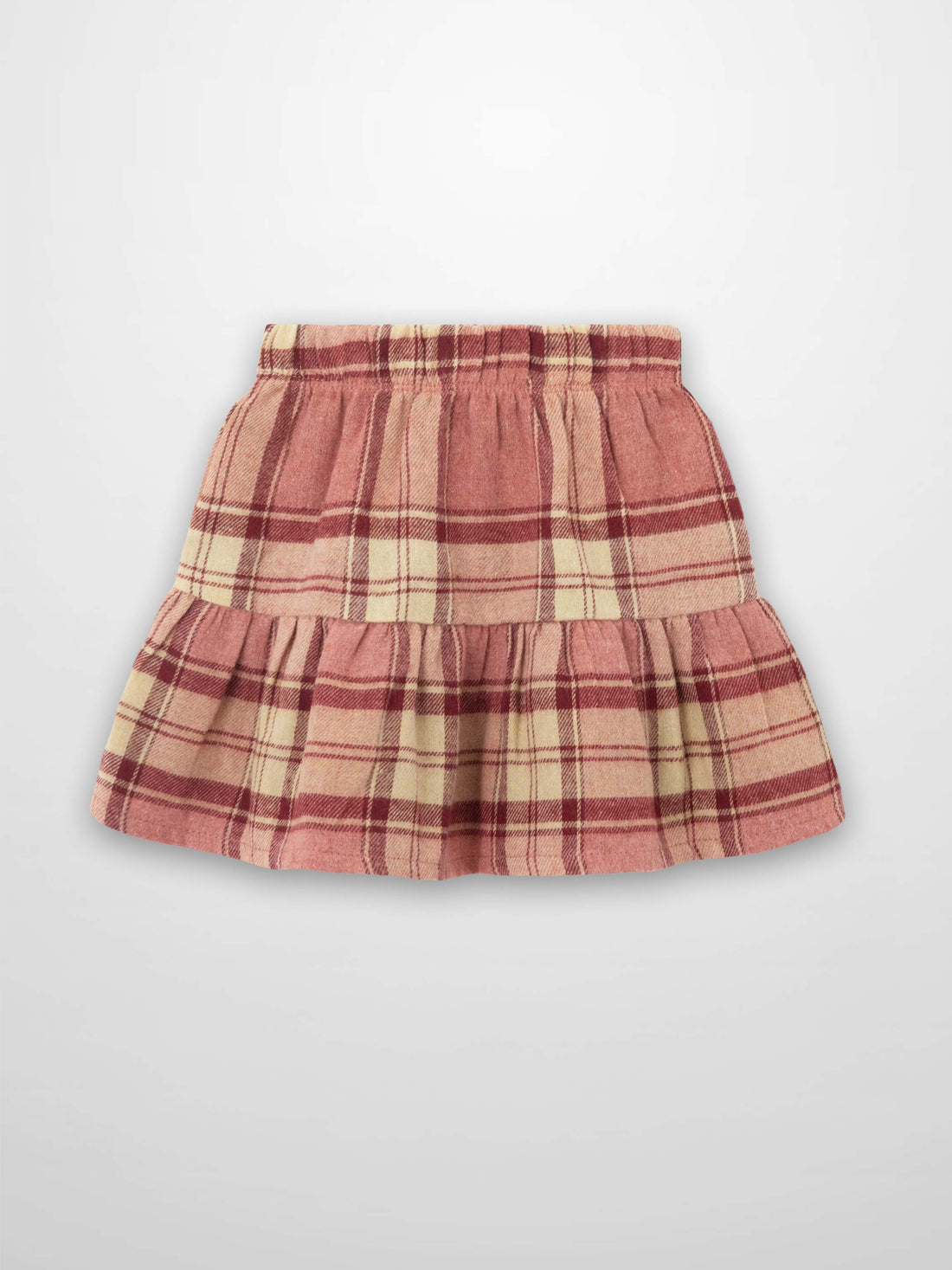 Plaid Skirt - Pink