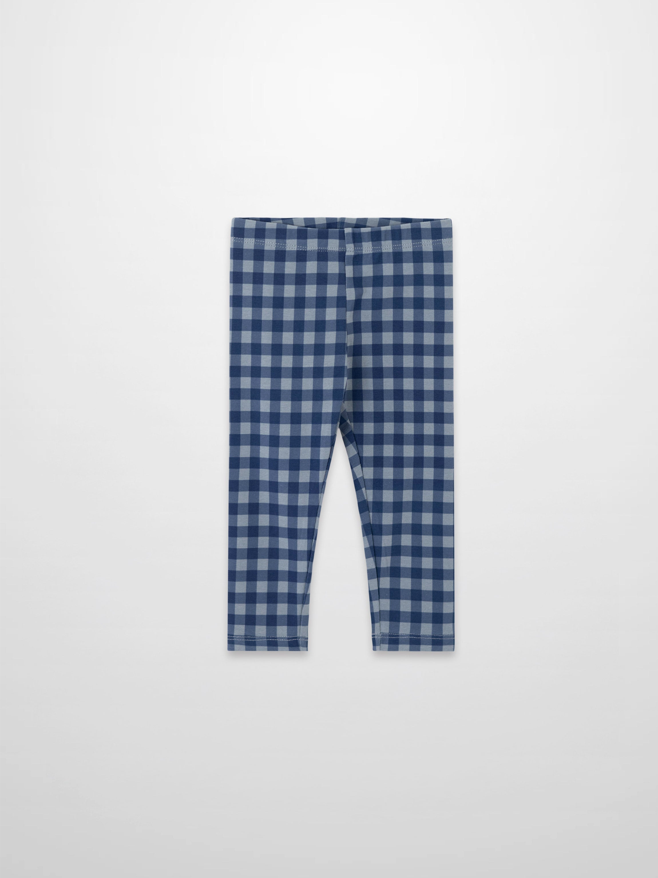 Gingham Pajamas - Blue