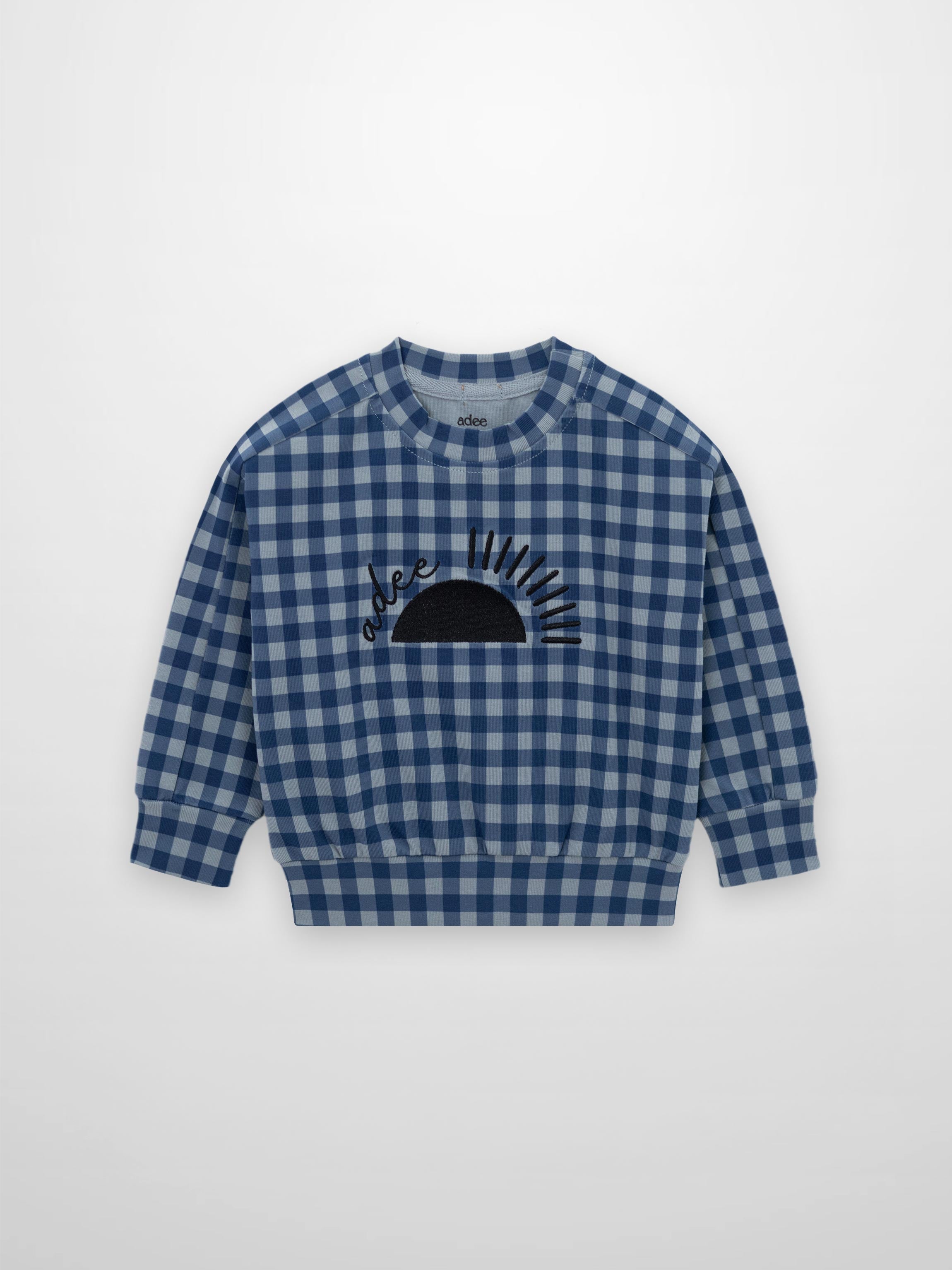 Gingham Pajamas - Blue