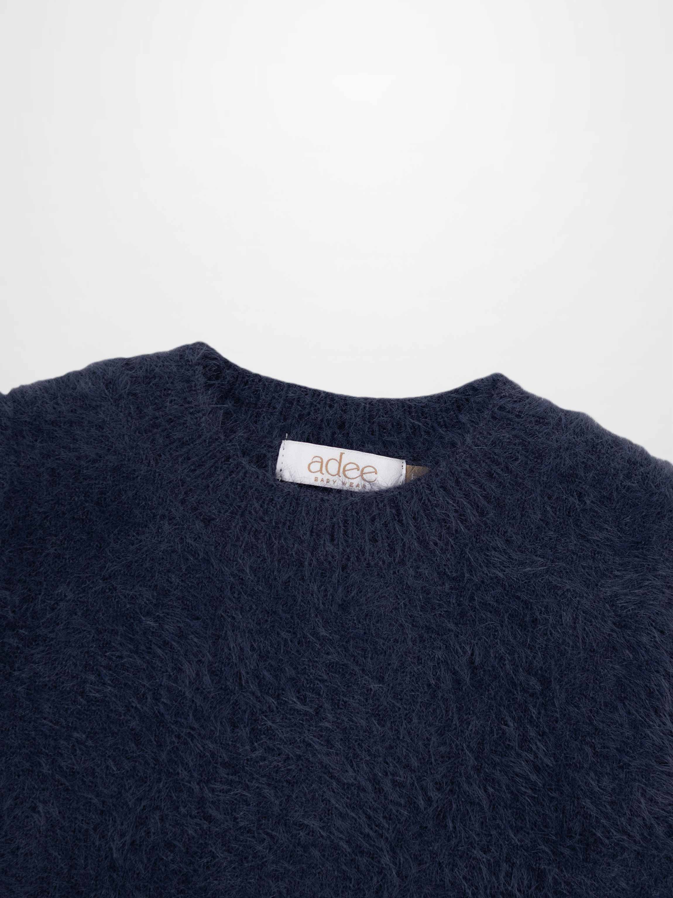 Mohair Cardigan - Blue