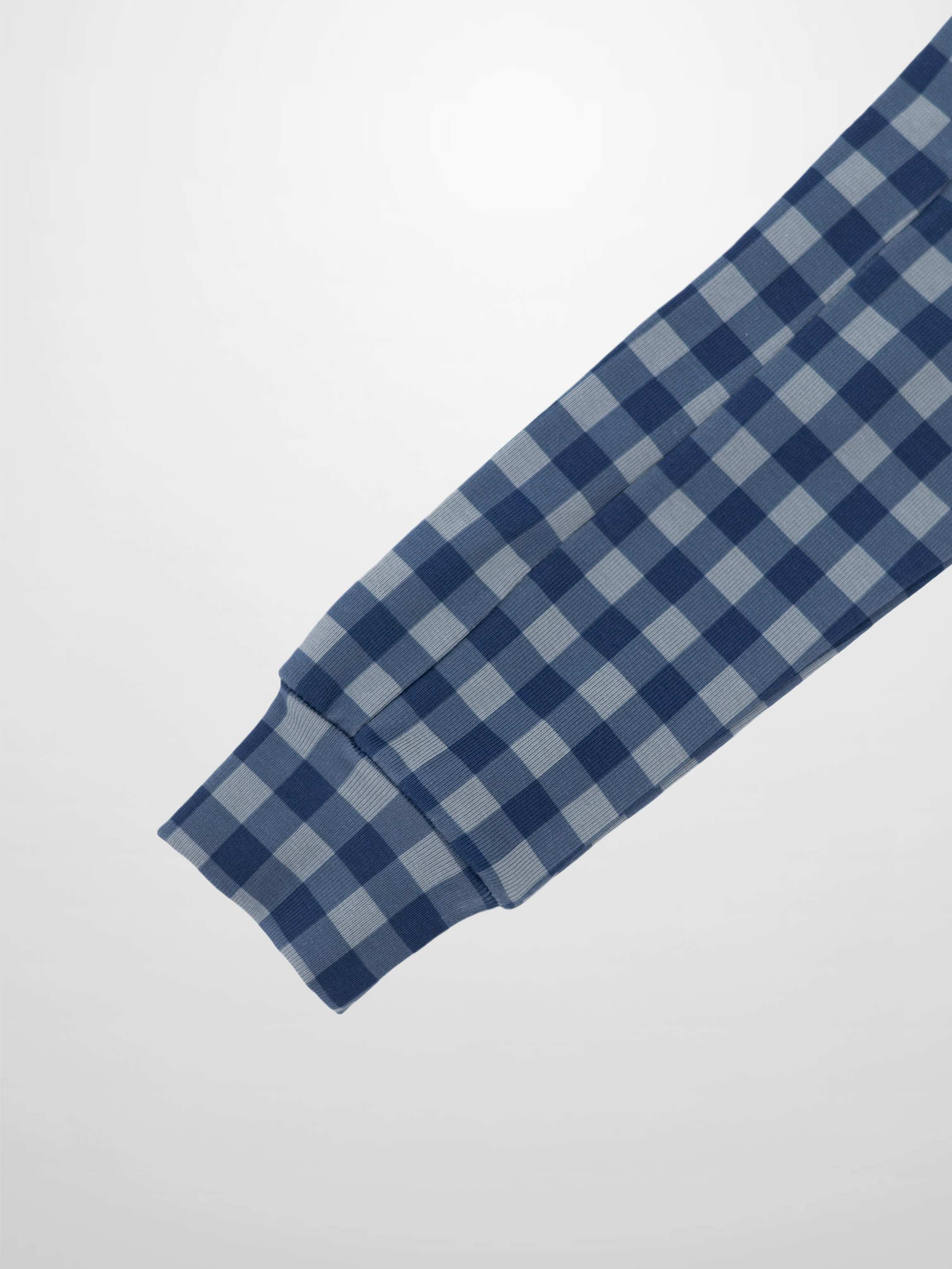 Gingham Pajamas - Blue