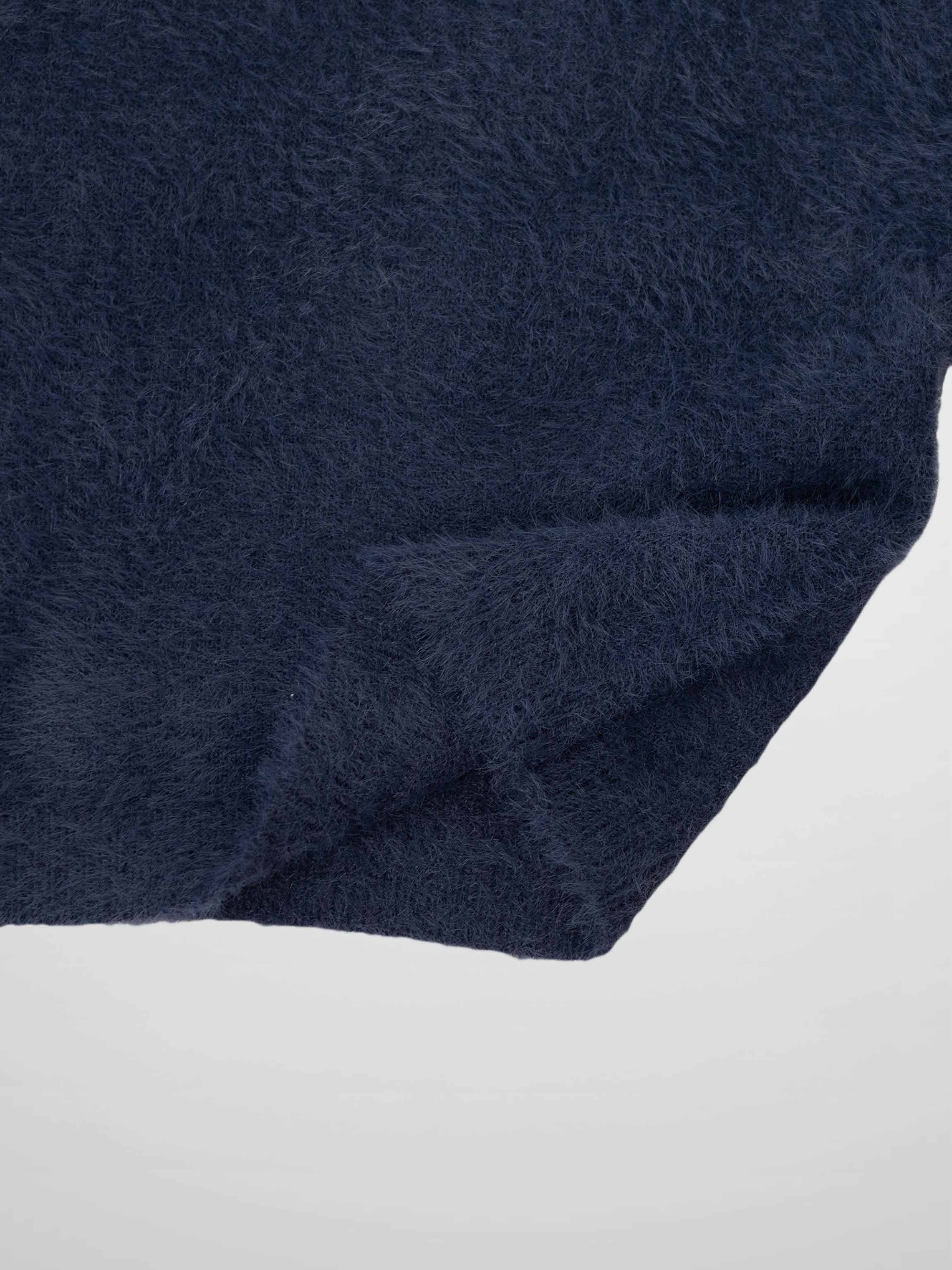 Mohair Cardigan - Blue