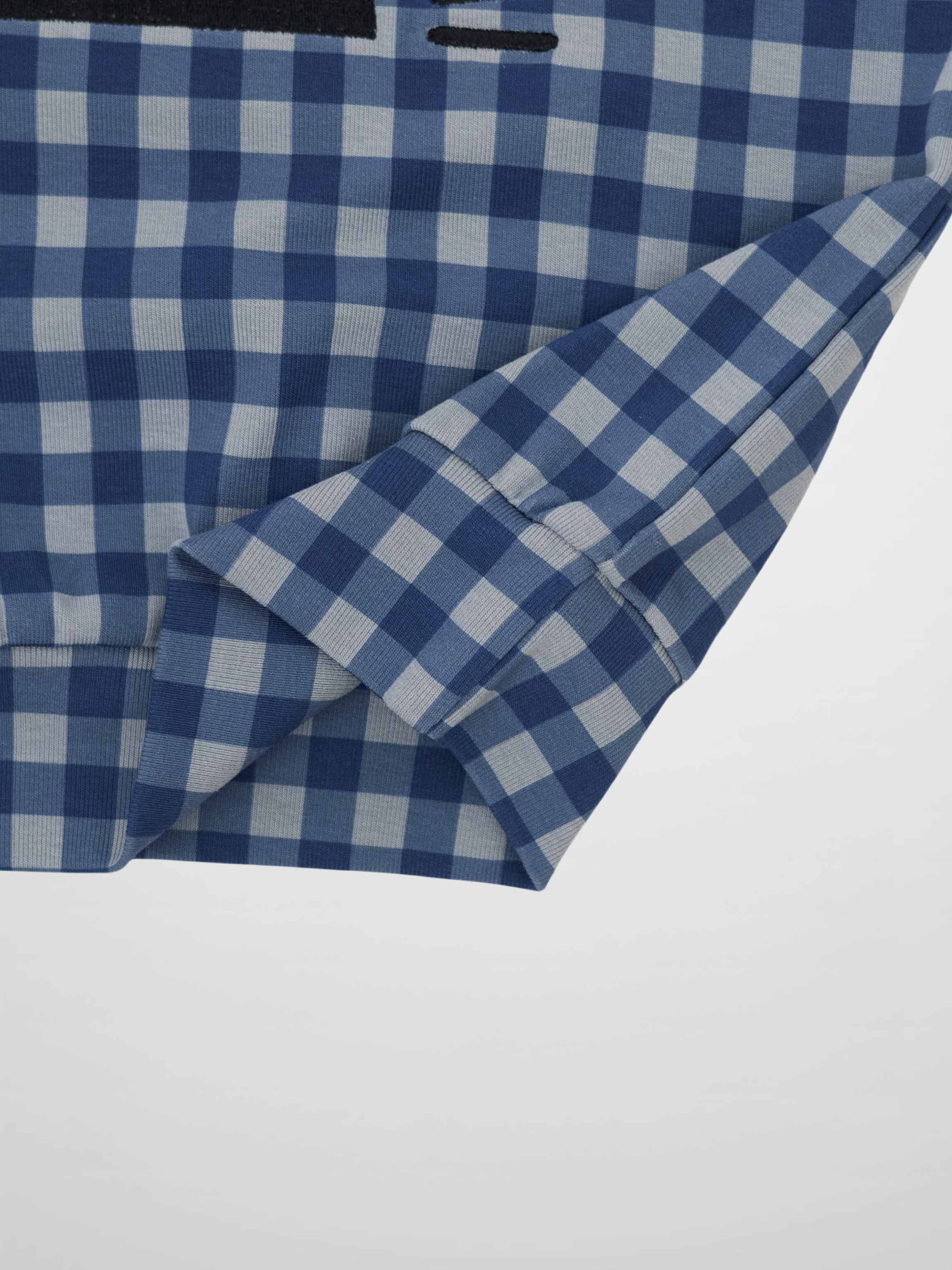 Gingham Pajamas - Blue