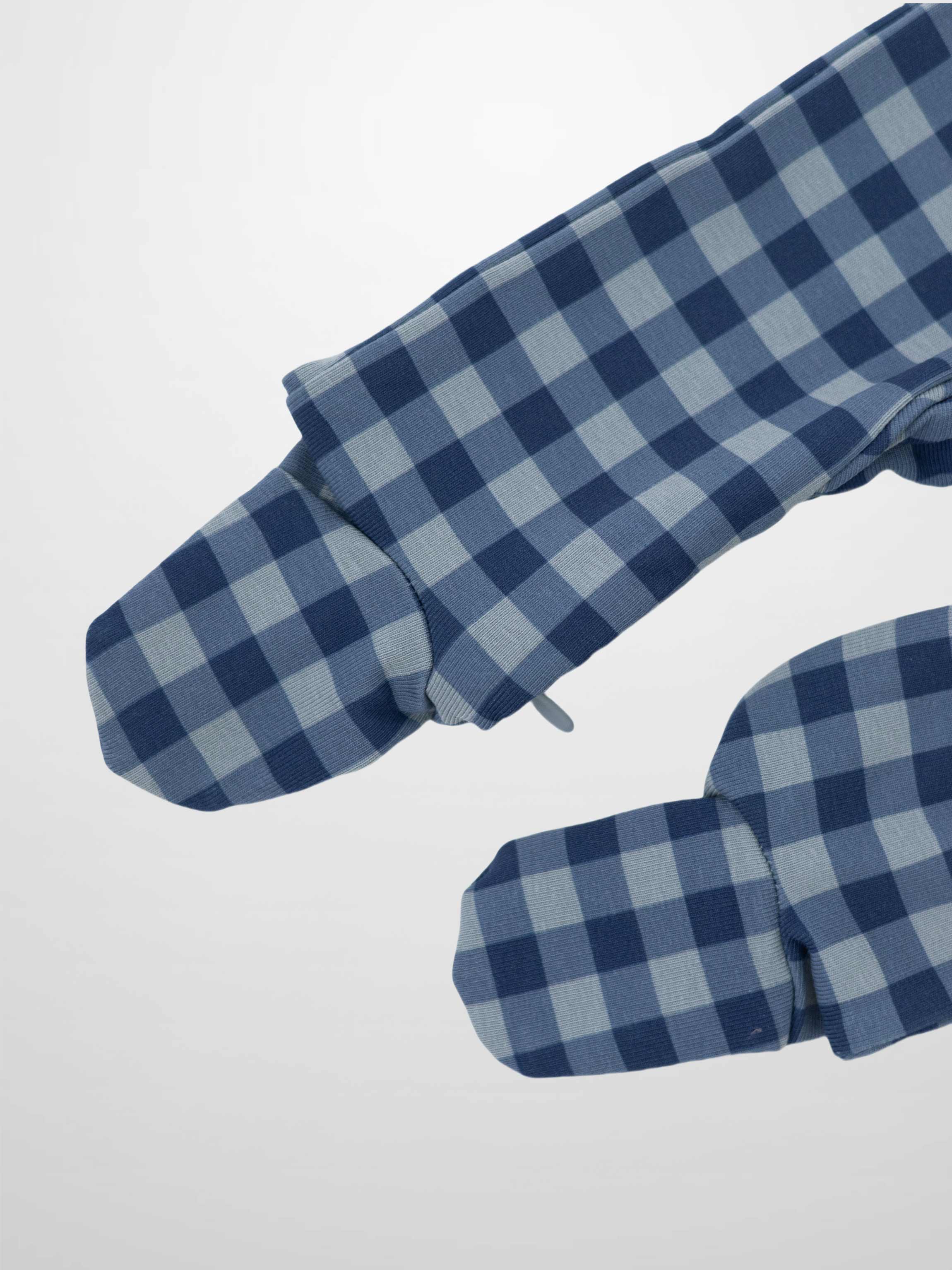 Blue Gingham Stretchy