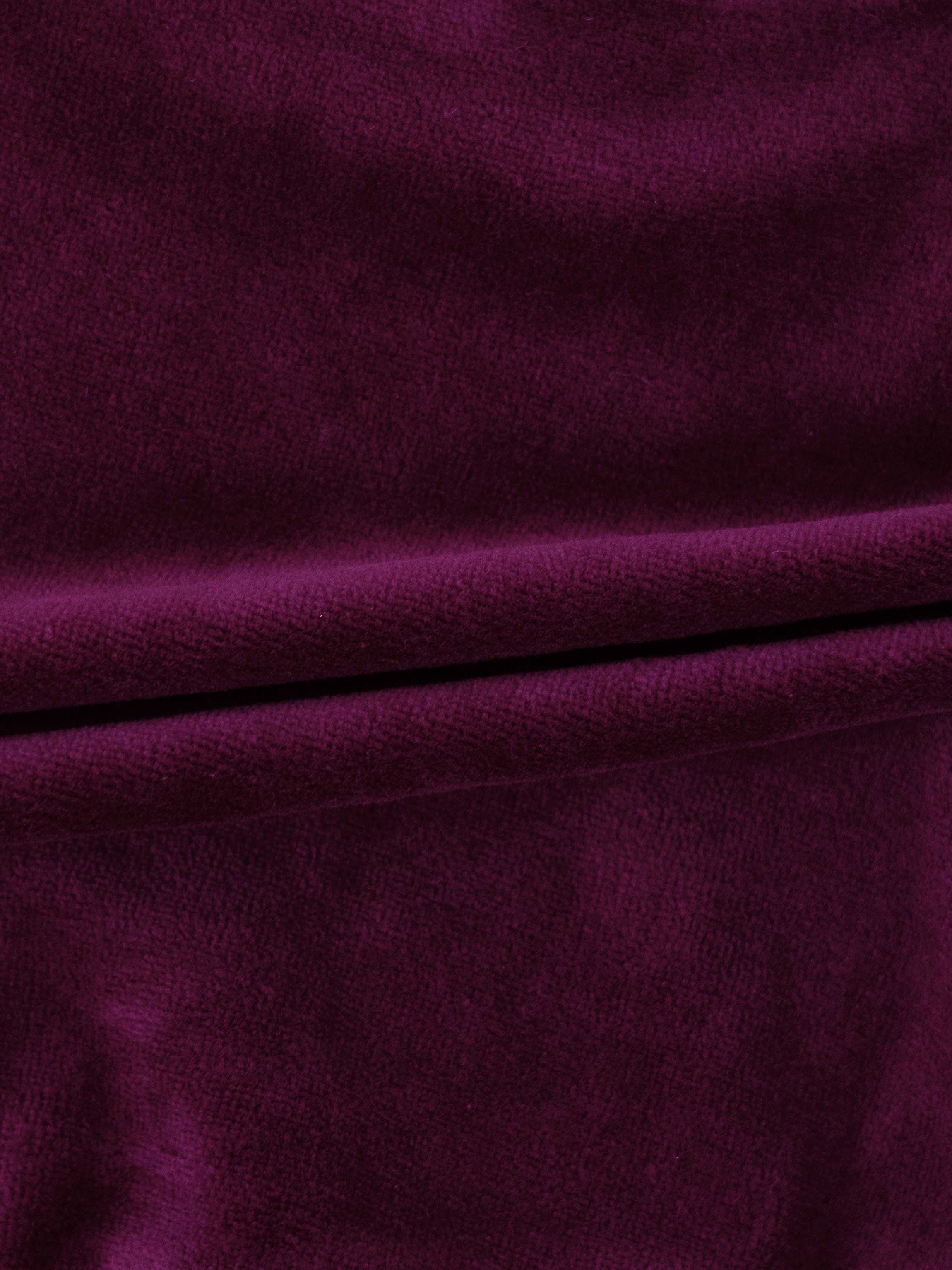 Velour Logo Set - Burgundy