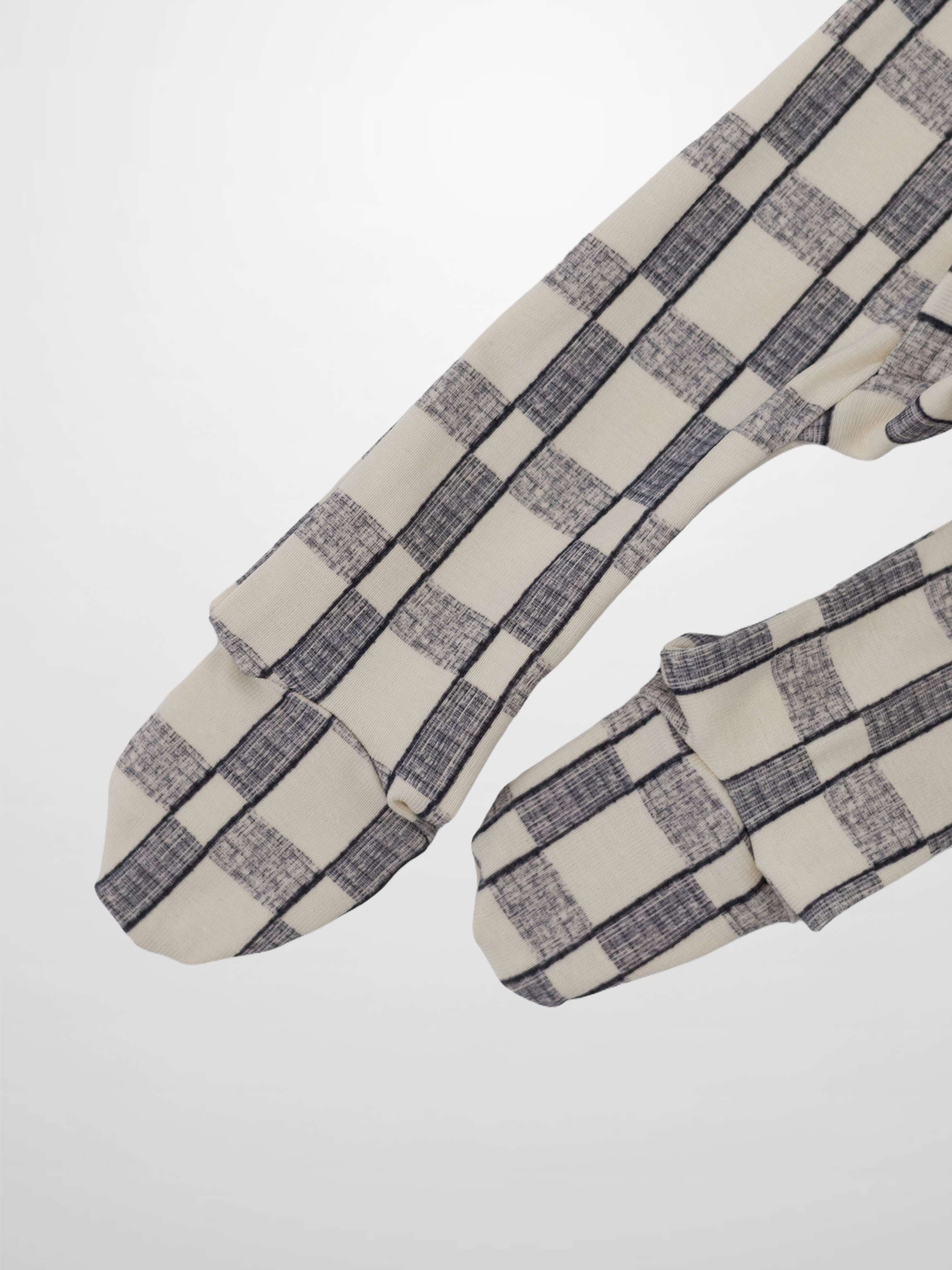 Windowpane Stretchy - Blue