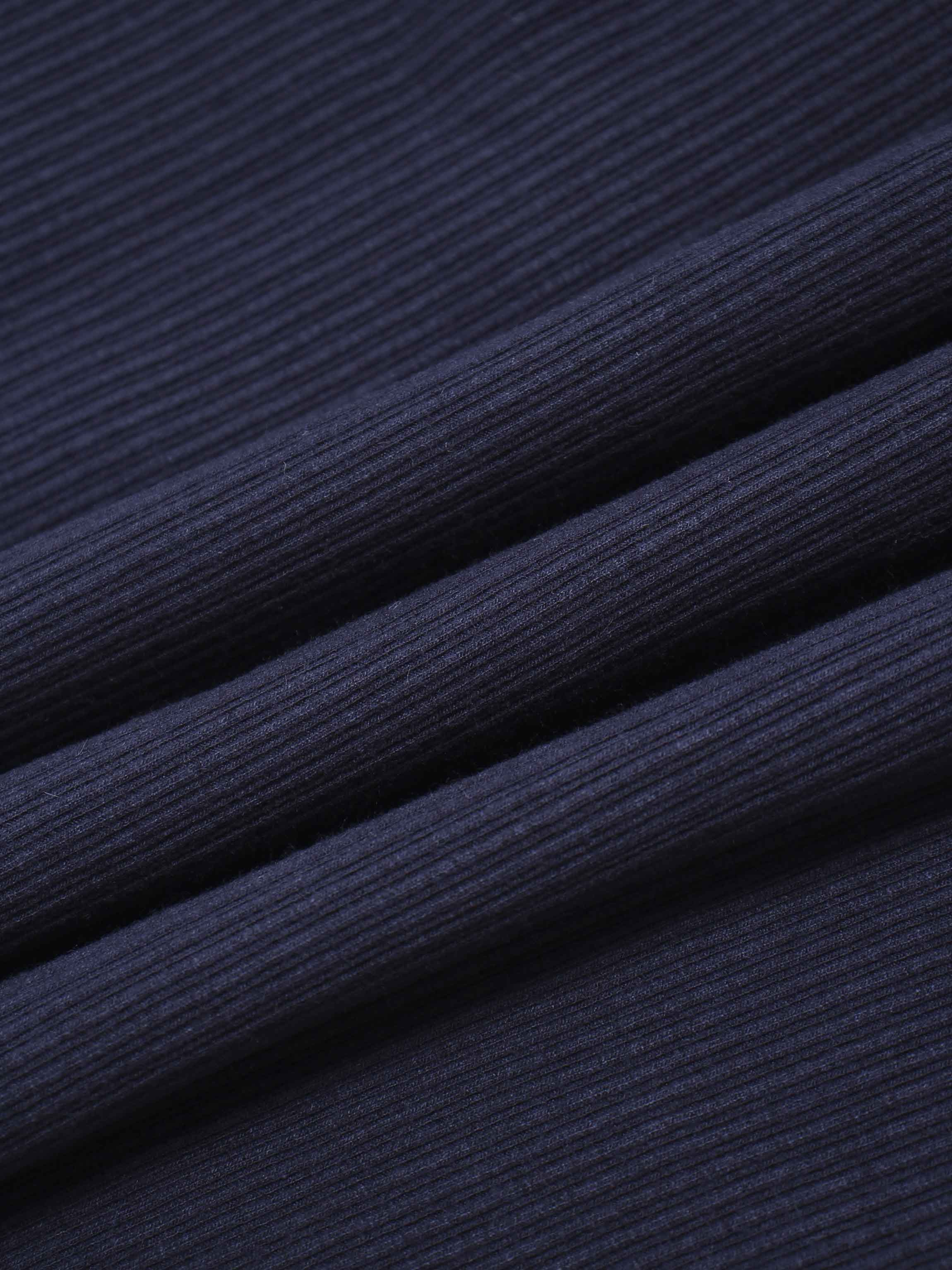 Plush Fur Blanket- Navy
