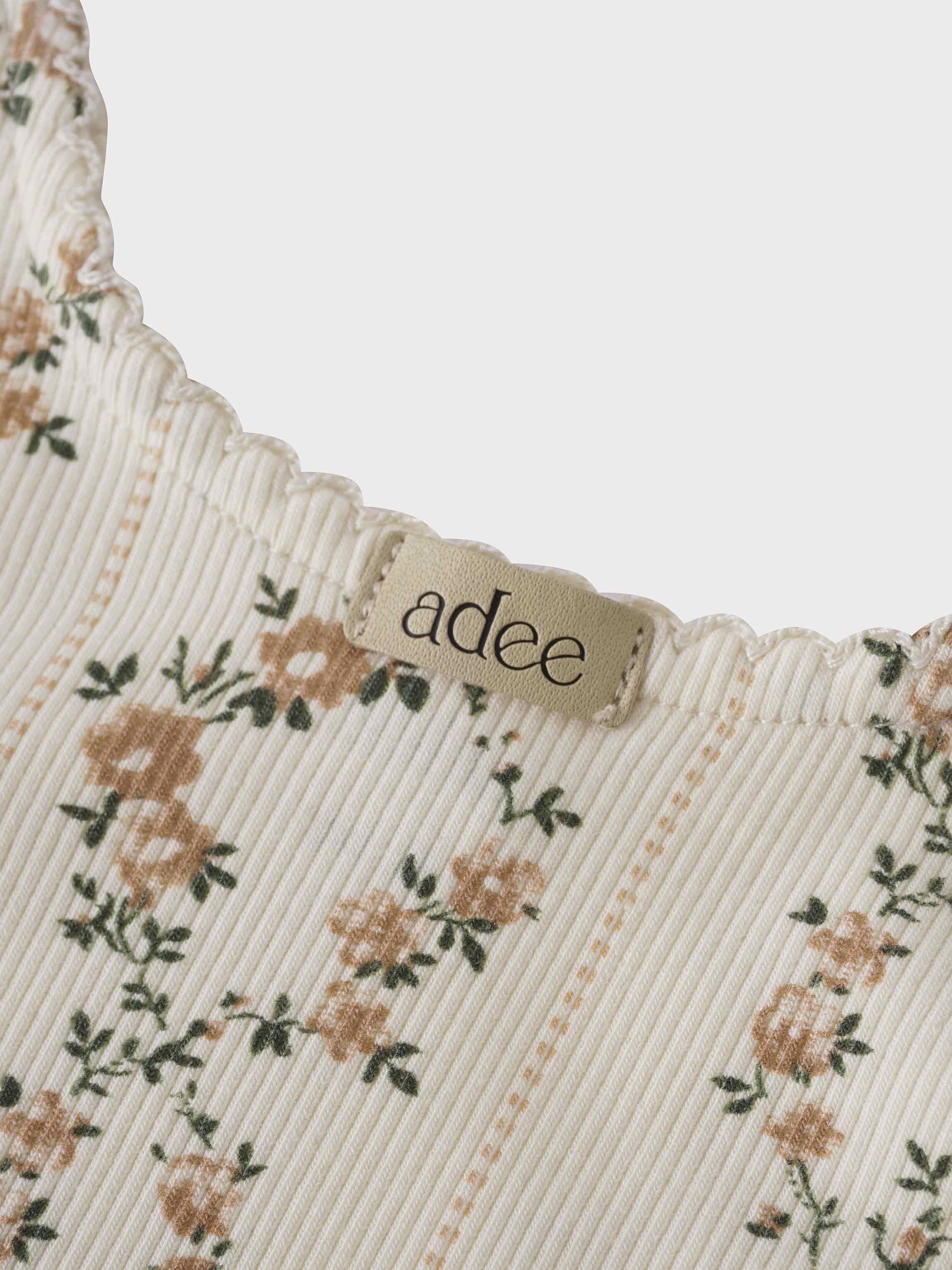 Floral Cascade Romper
