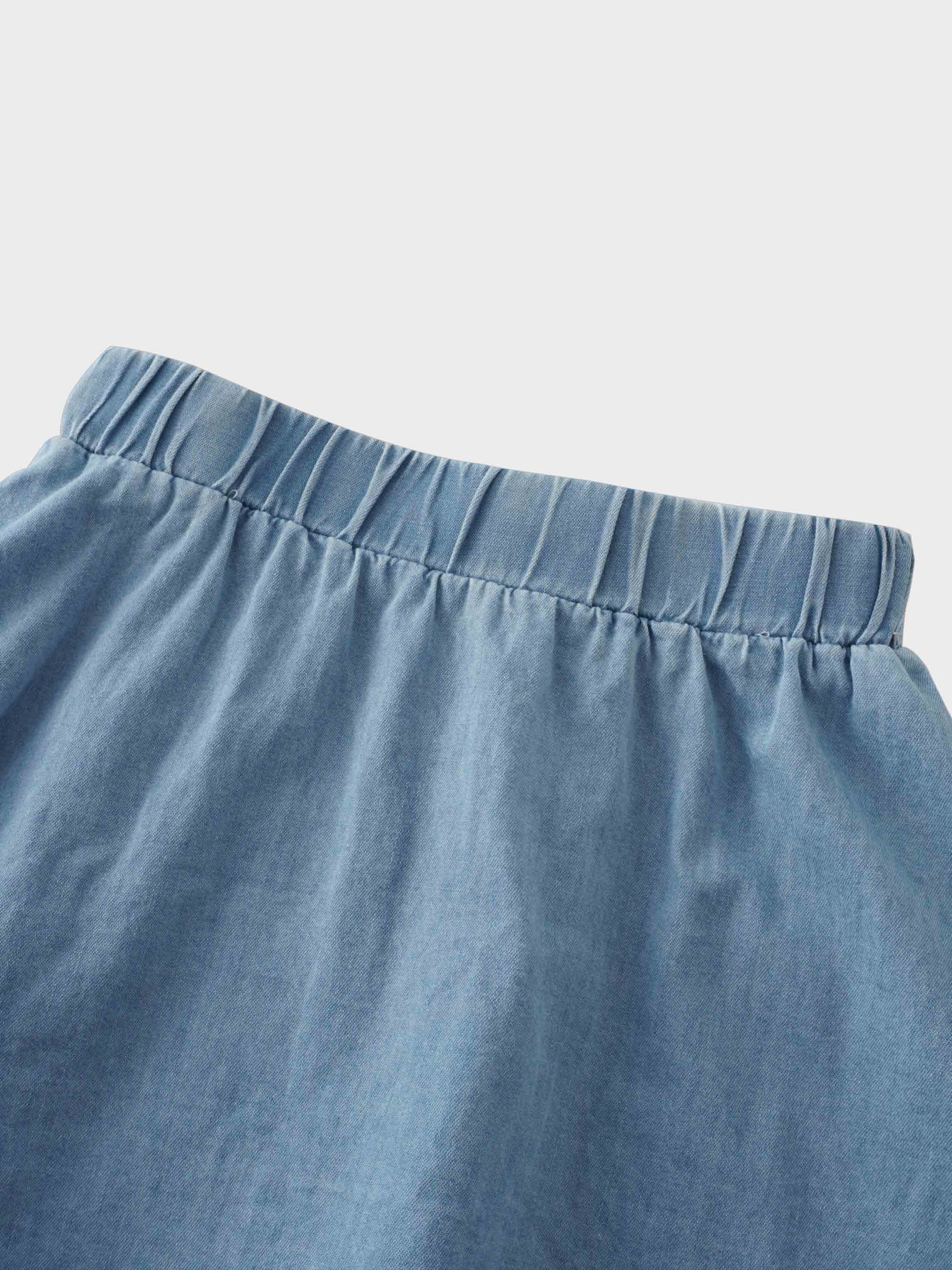 Circle Skirt- Light Denim