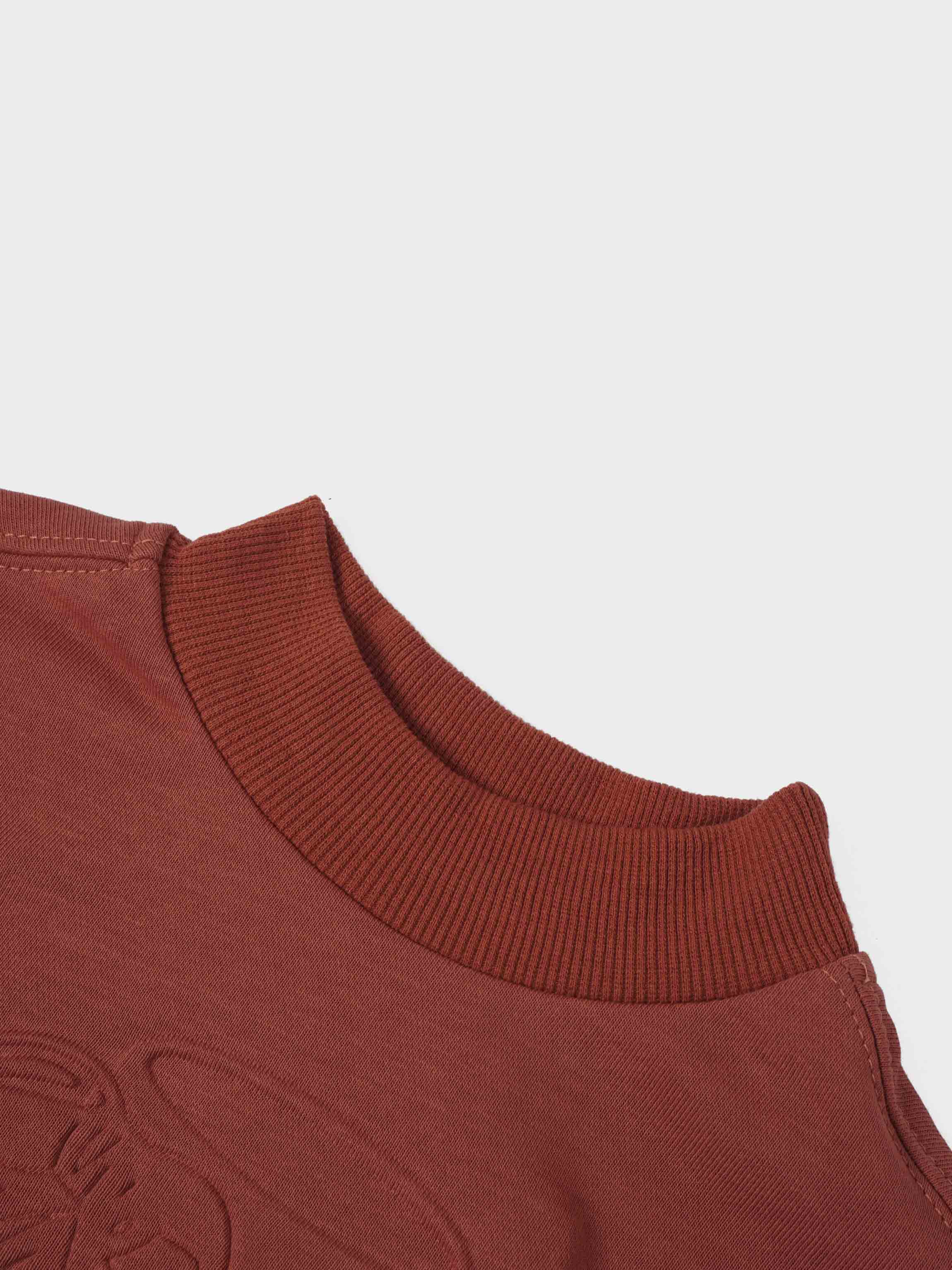 Embossed Mug Sweatshirt & Leggings Set