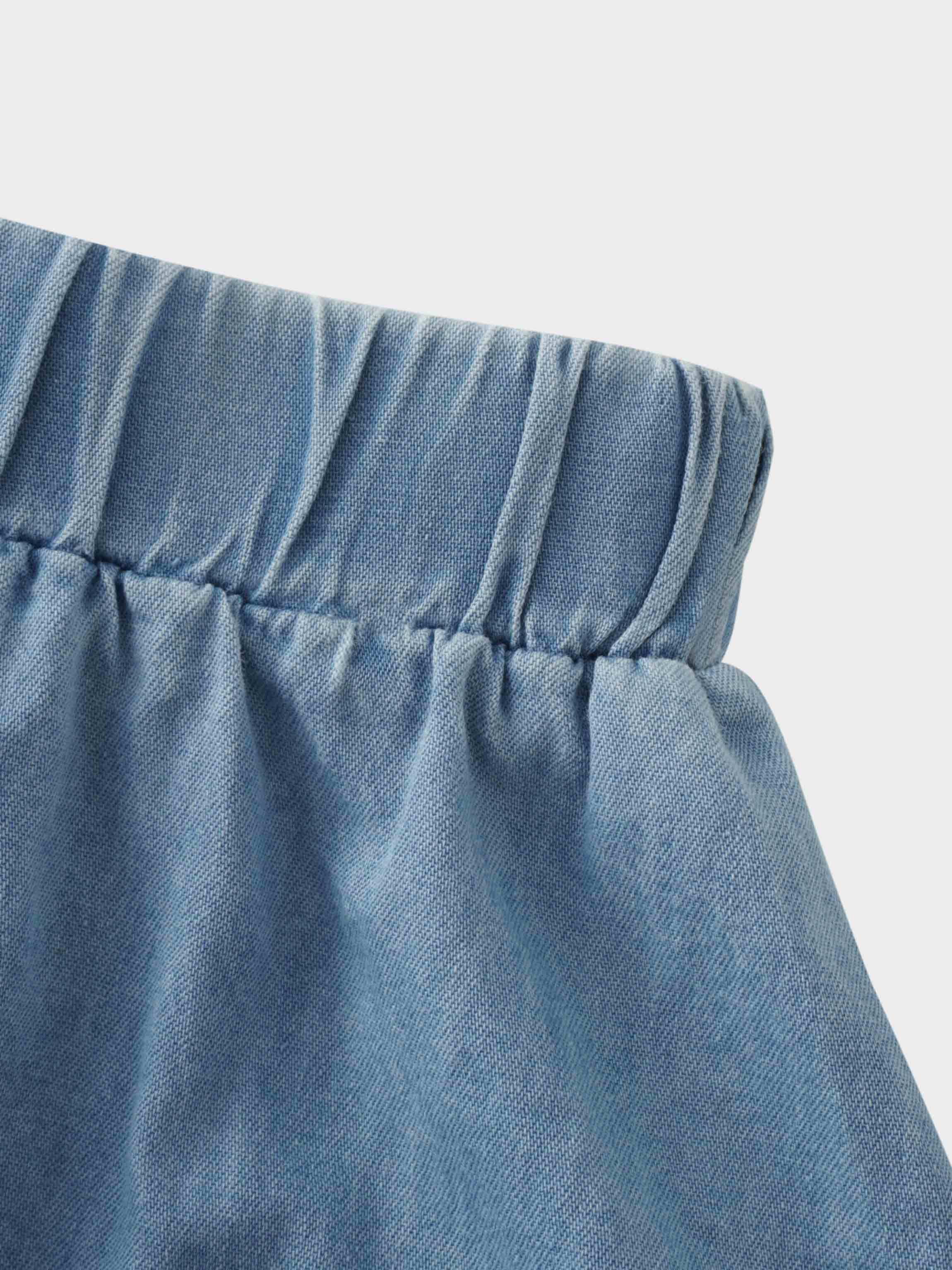 Circle Skirt- Light Denim
