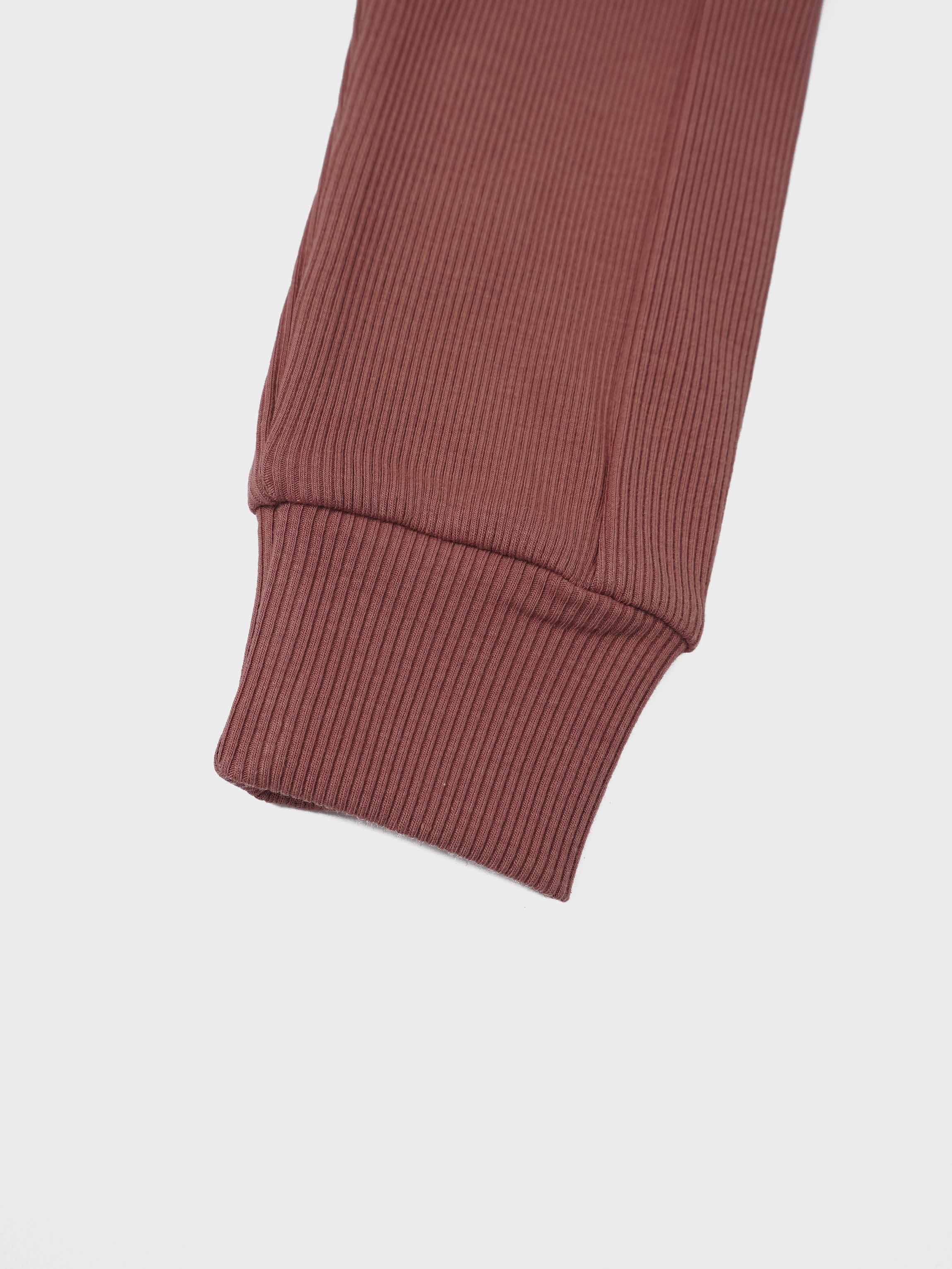 Embossed Logo Sweatshirt - Brick