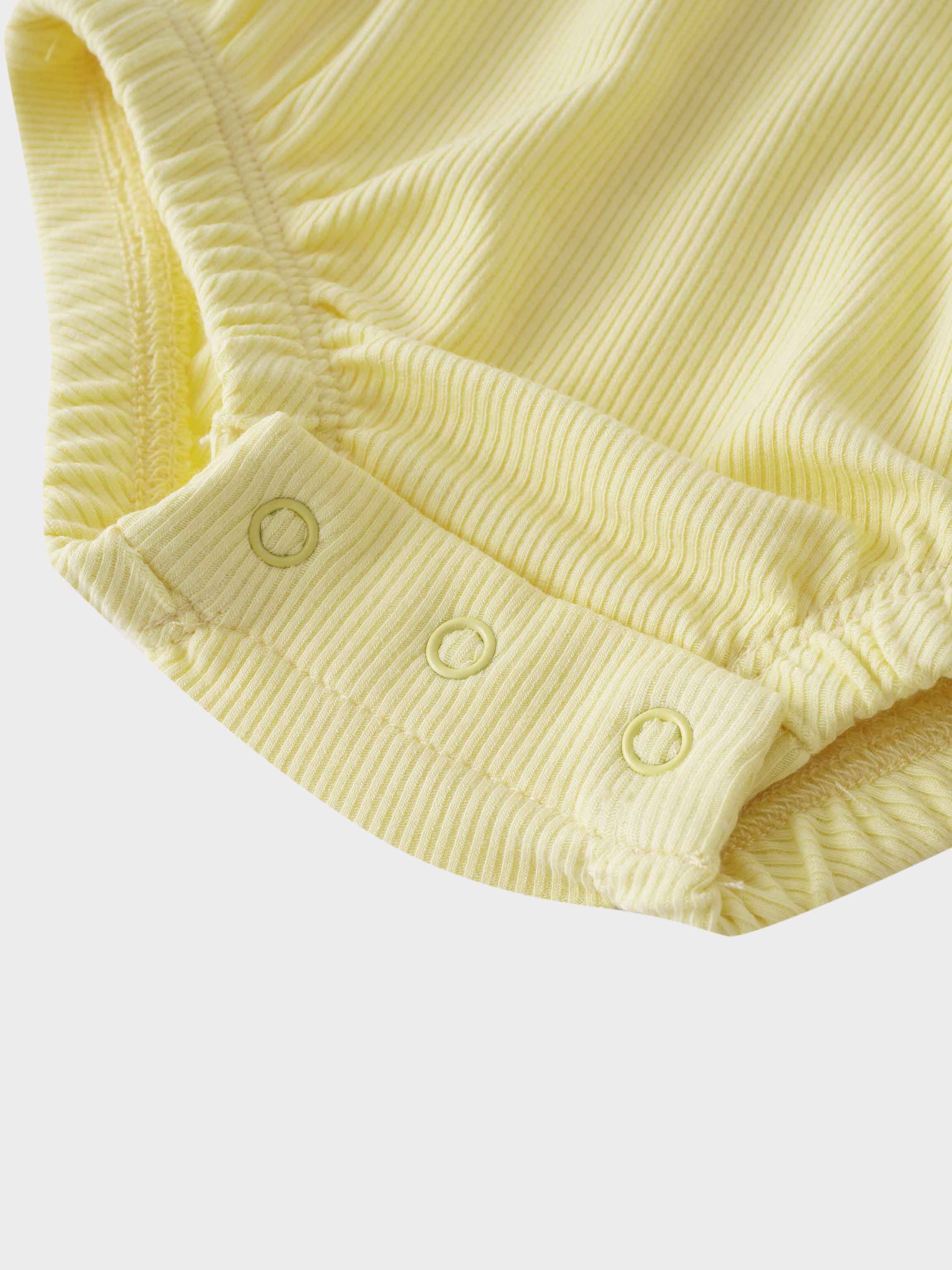 Yellow Romper- Bow