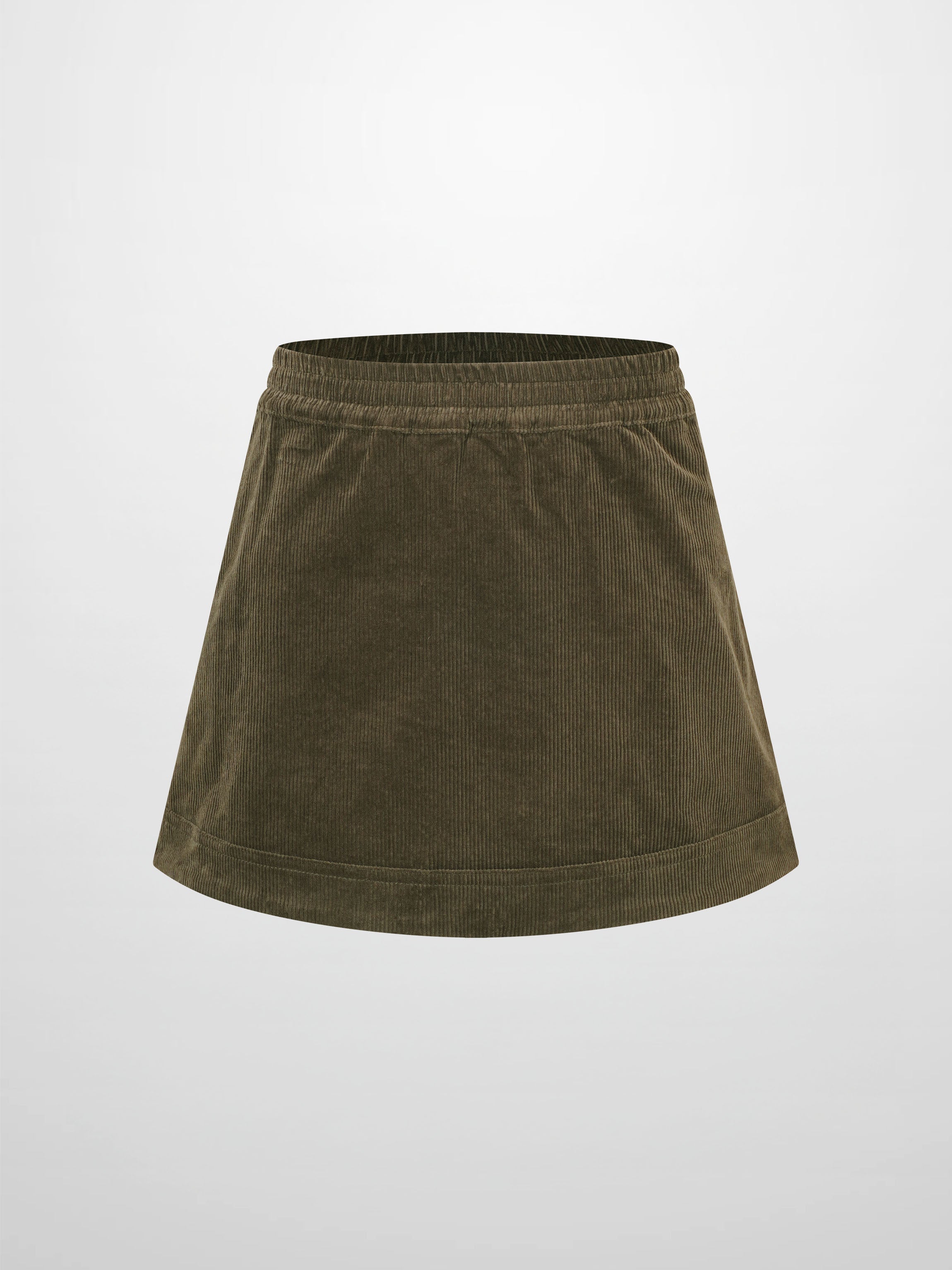 Corduroy Skirt - Green