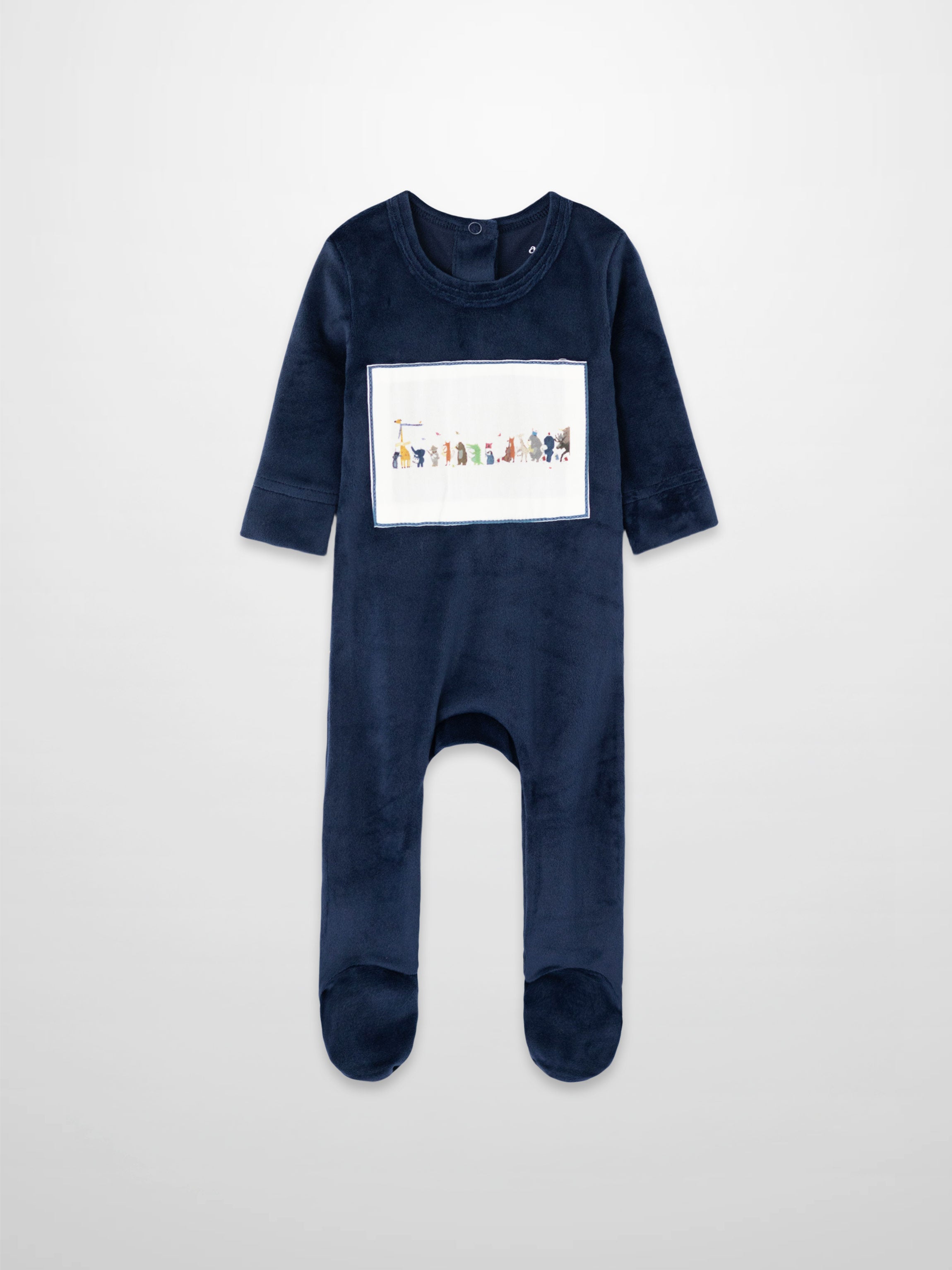 Animal Band Stretchy - Navy