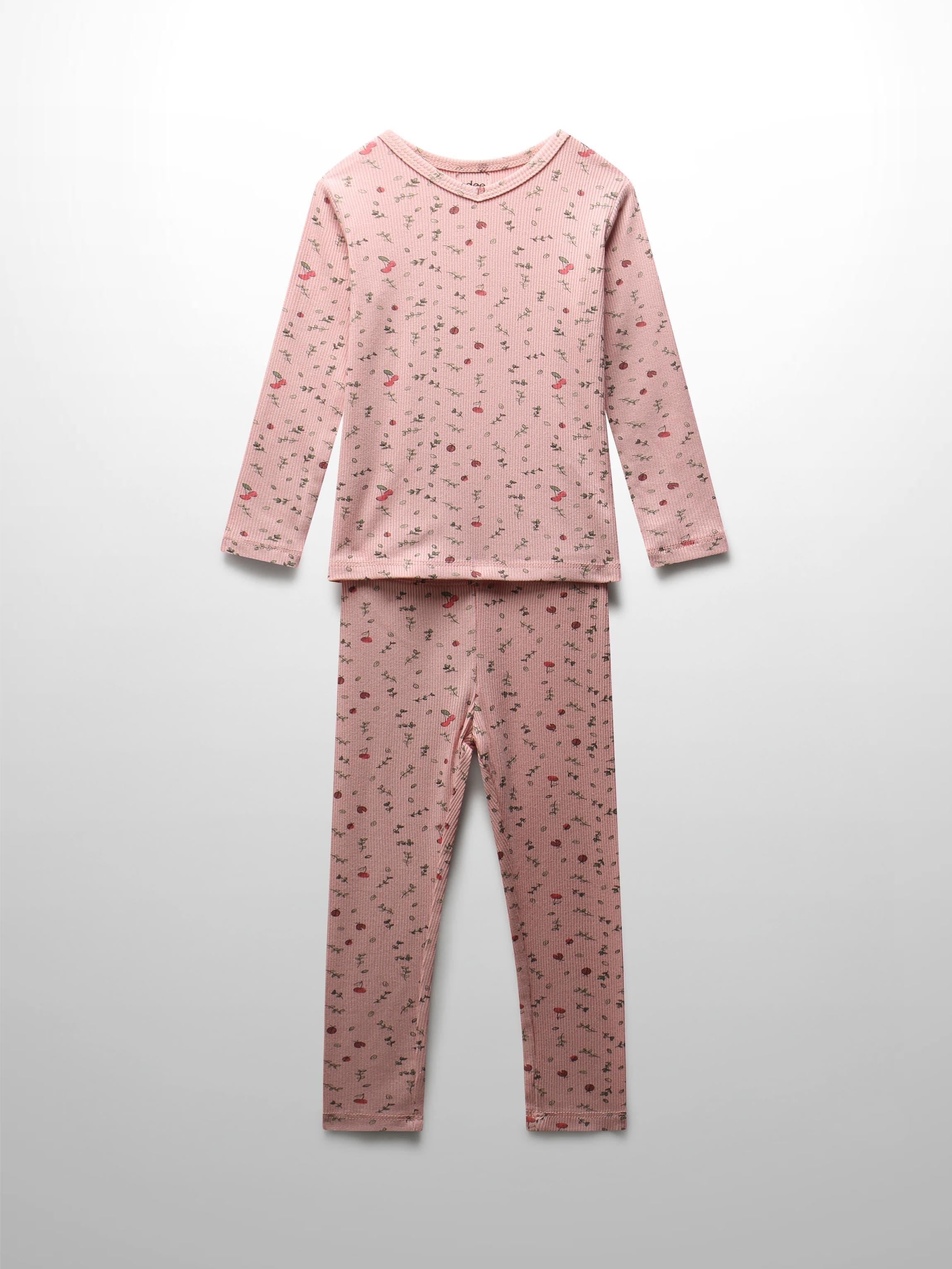 Mini Berry Pajamas - Pink