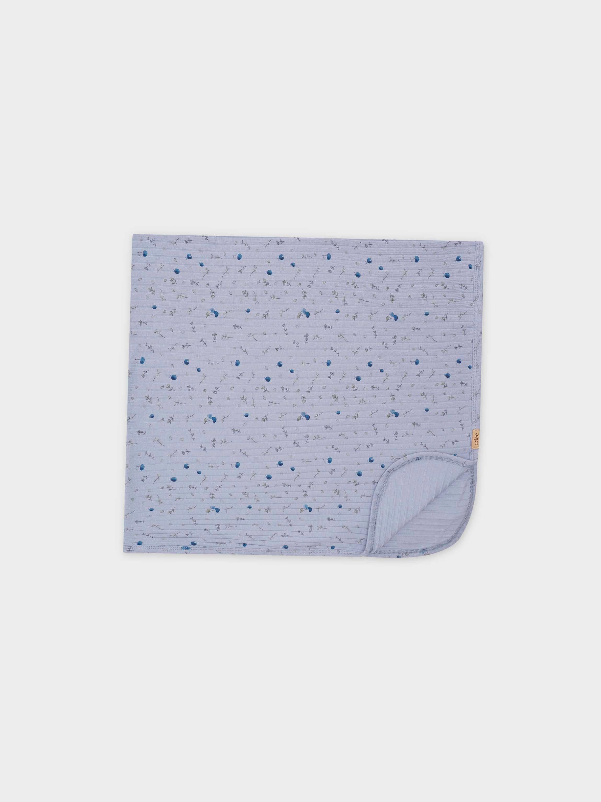 Mini Berry Blanket-Blue