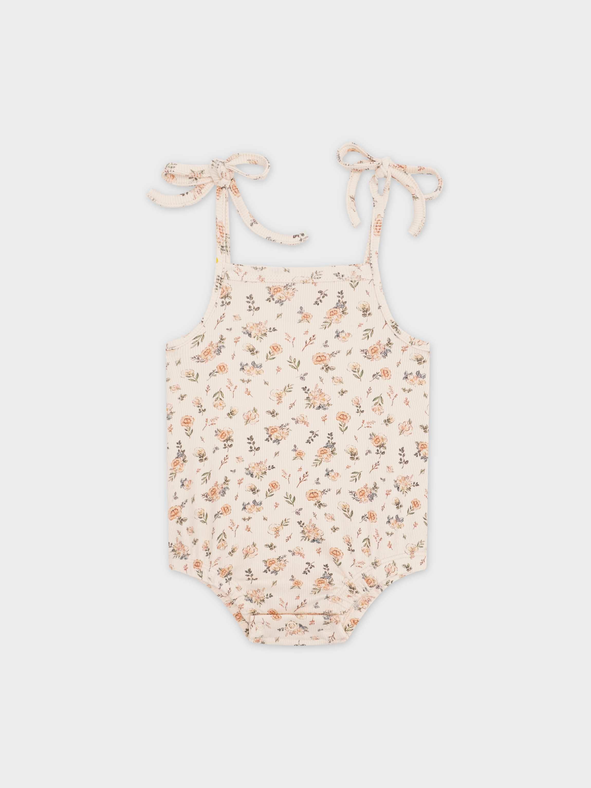 Floral Sketched Romper