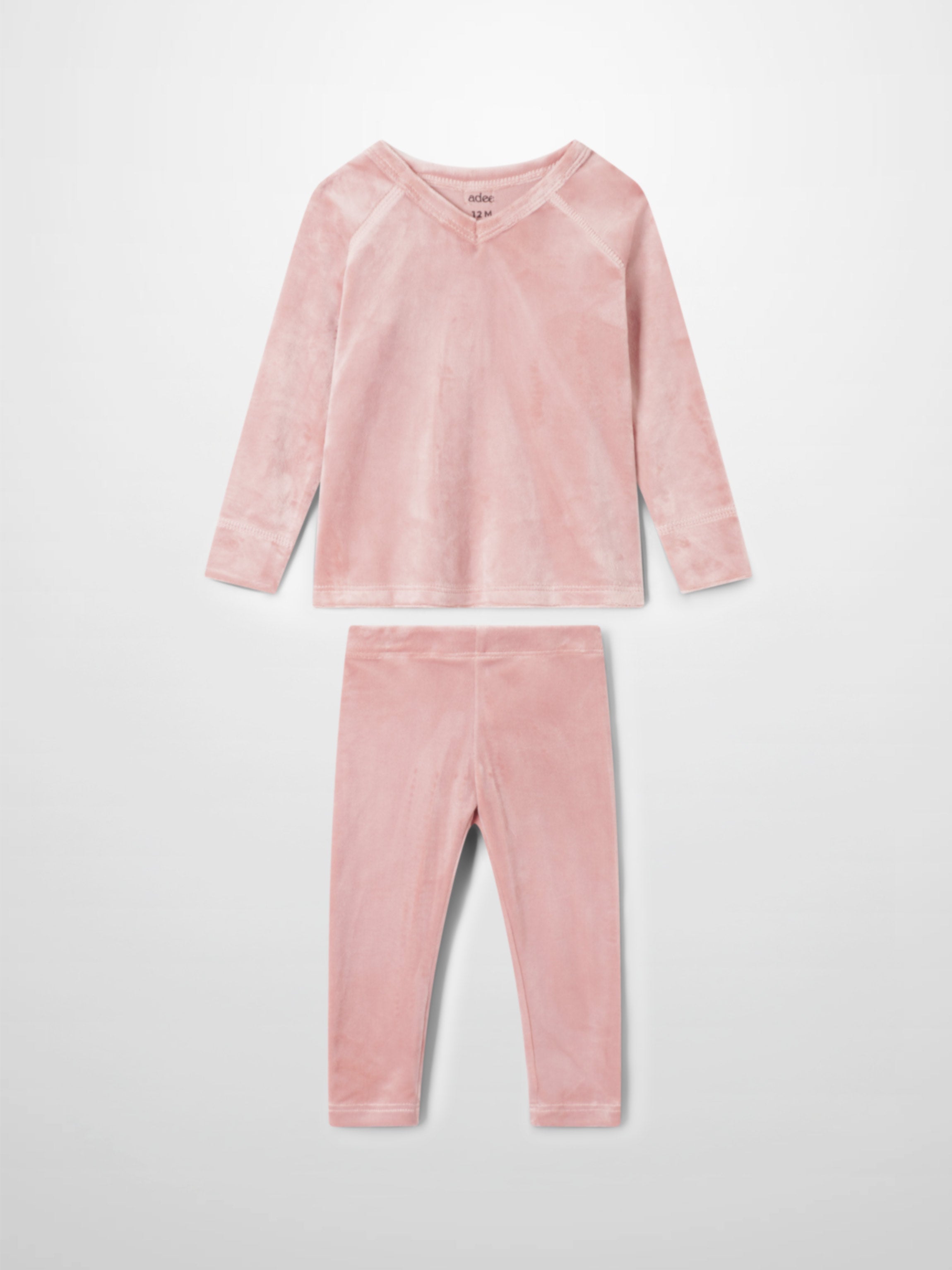 Velour Pajama - Pink