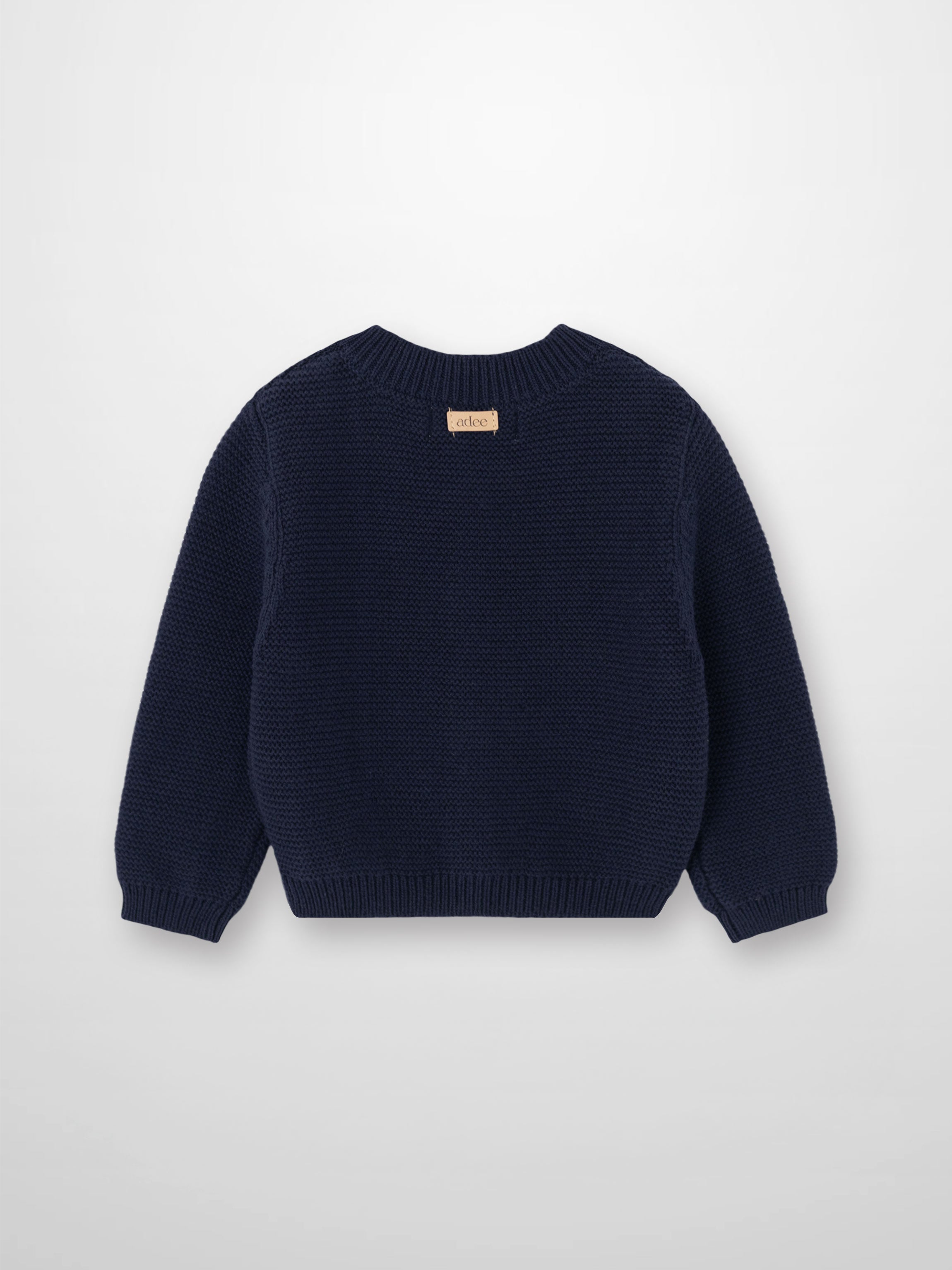 Knit Cardigan - Navy