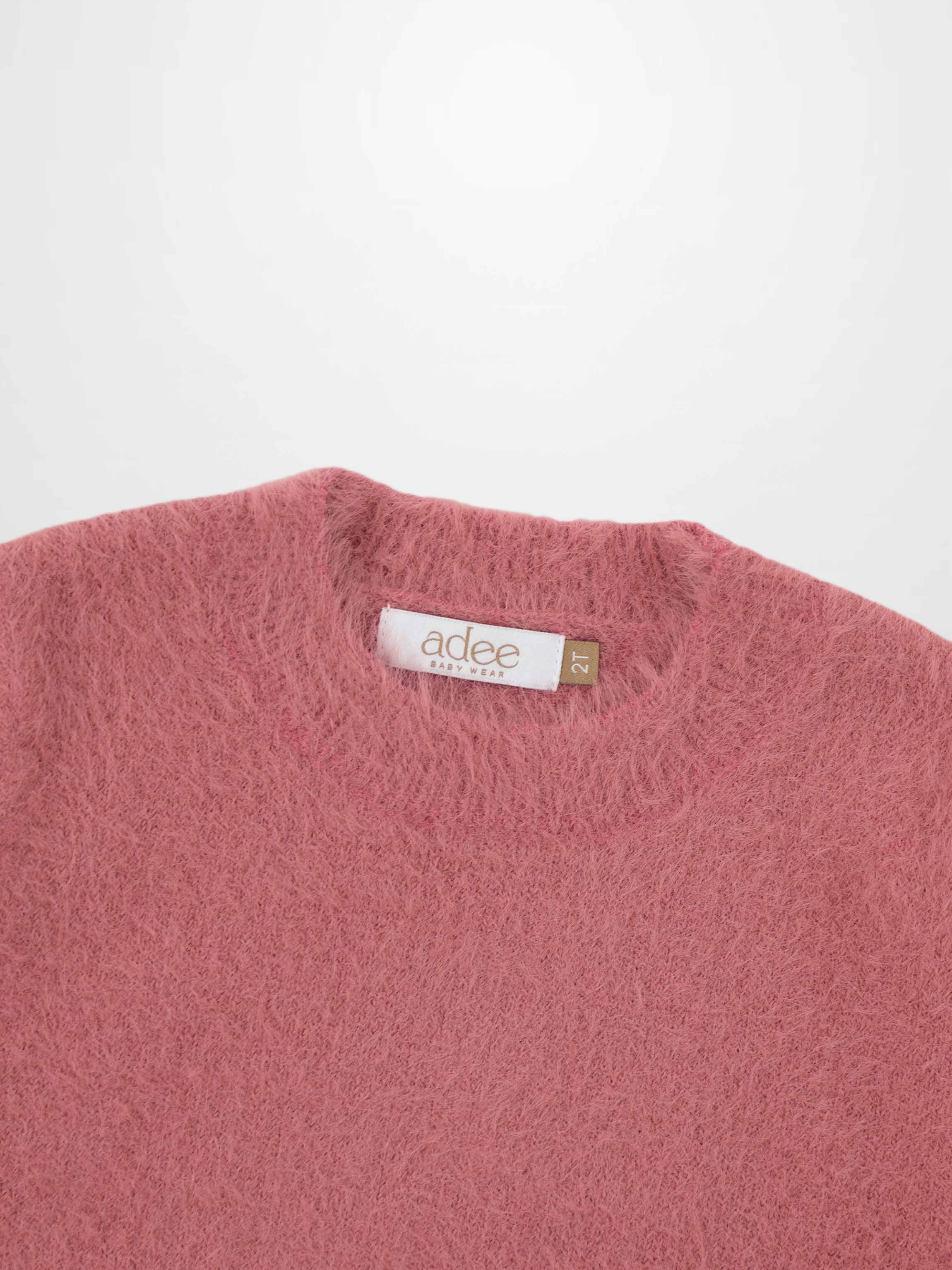 Mohair Cardigan - Pink