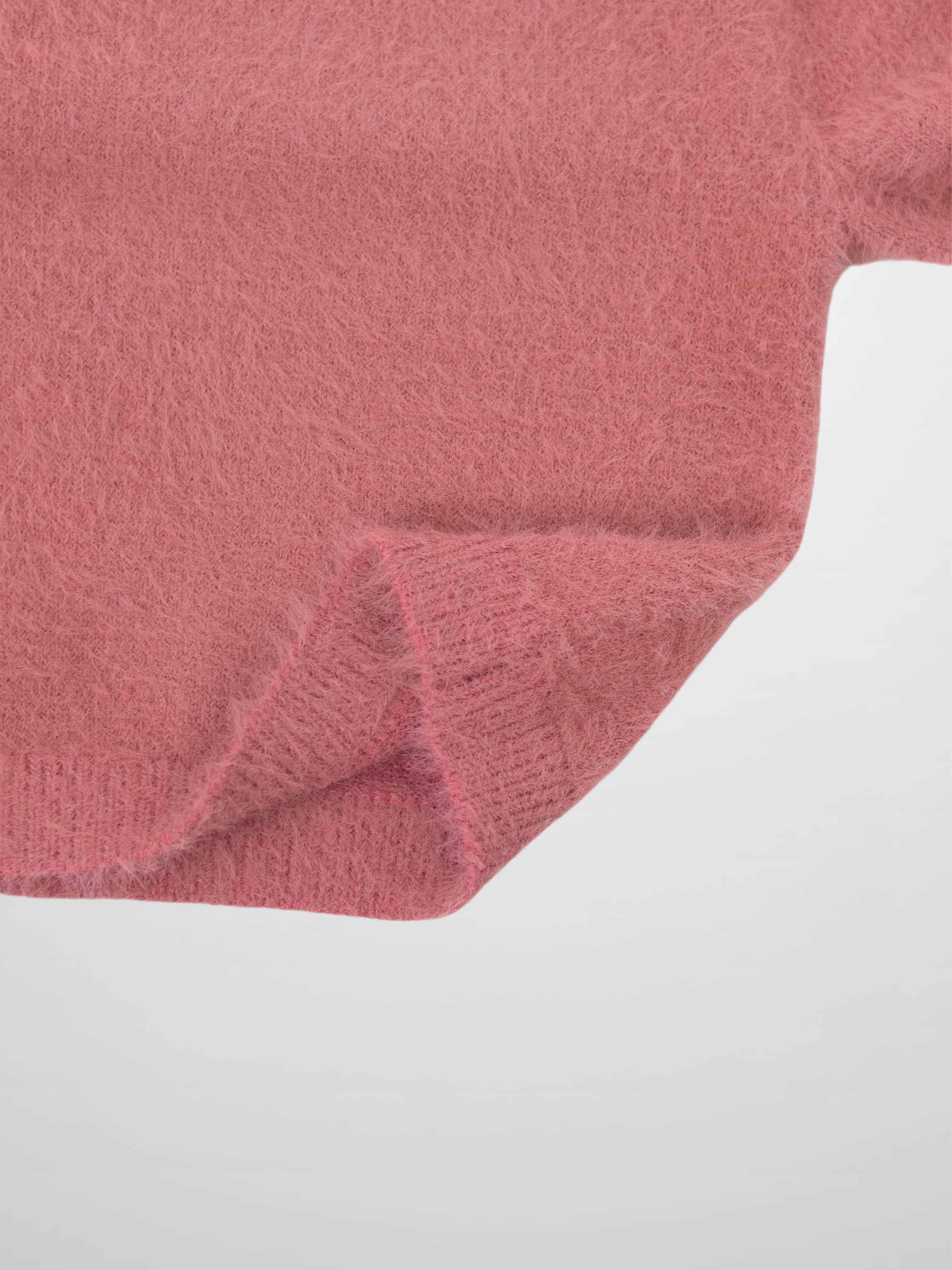 Mohair Cardigan - Pink