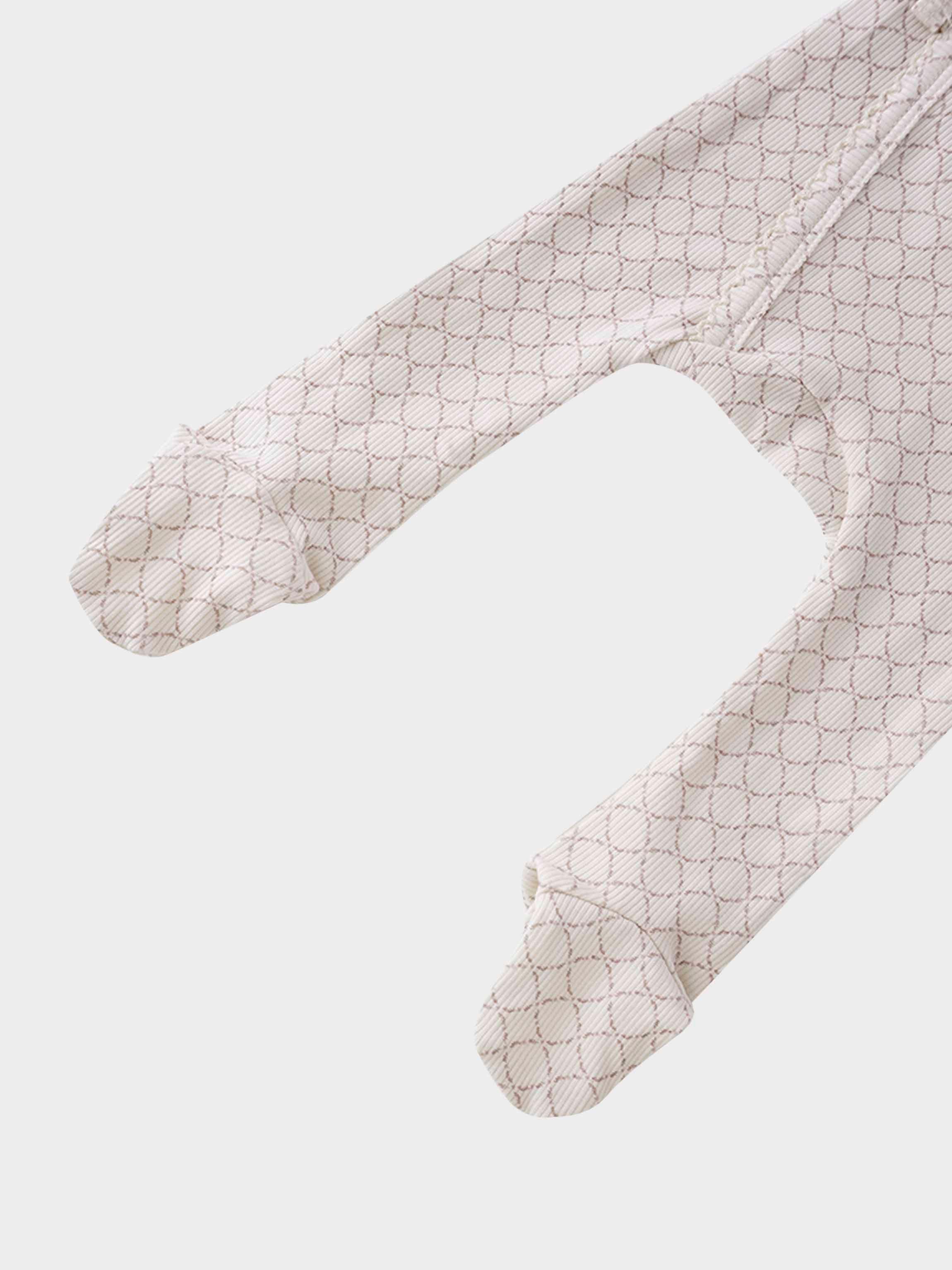 Tendril Vines Stretchy & Bonnet- Rose