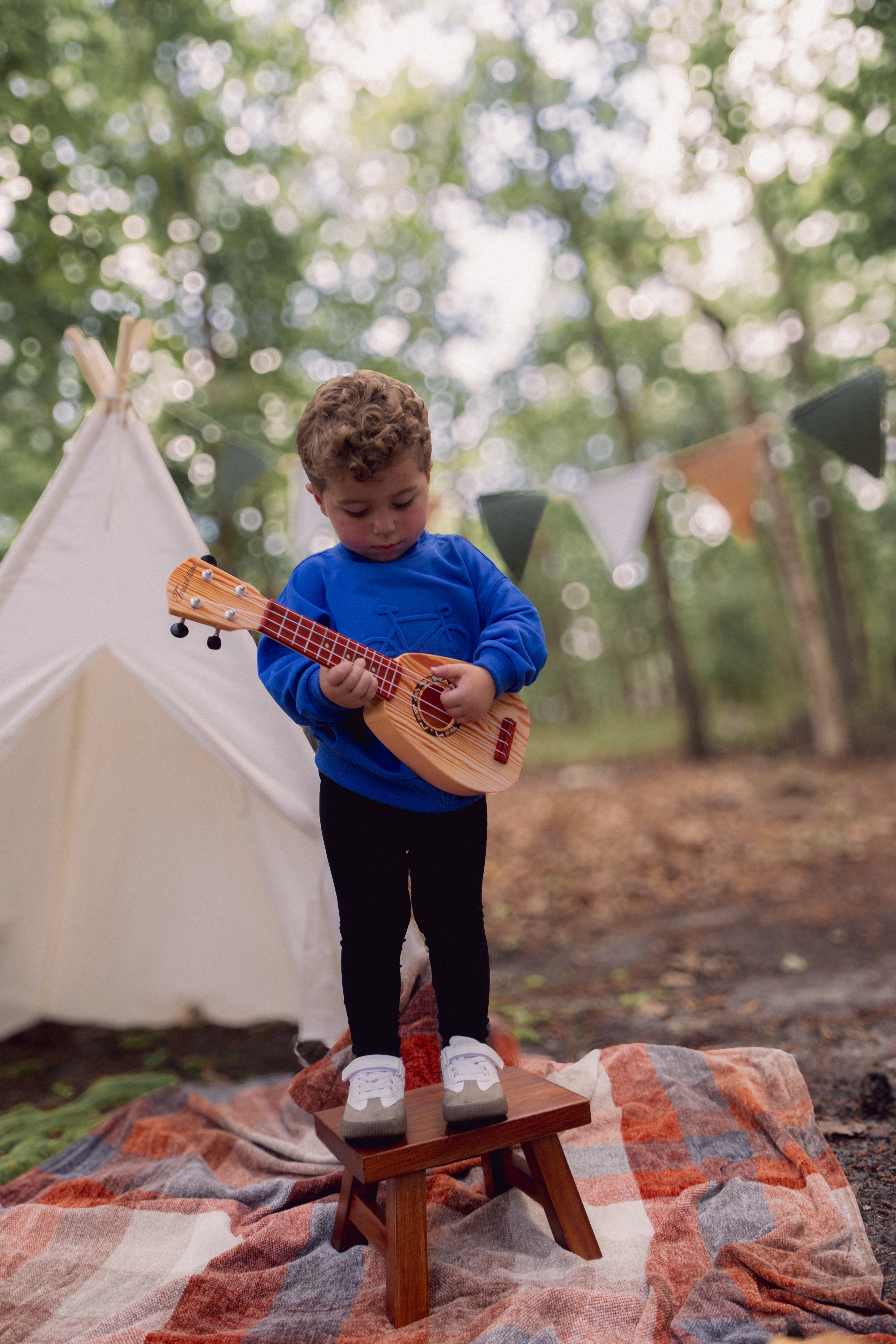 Bike Sweatshirt - Royal Blue