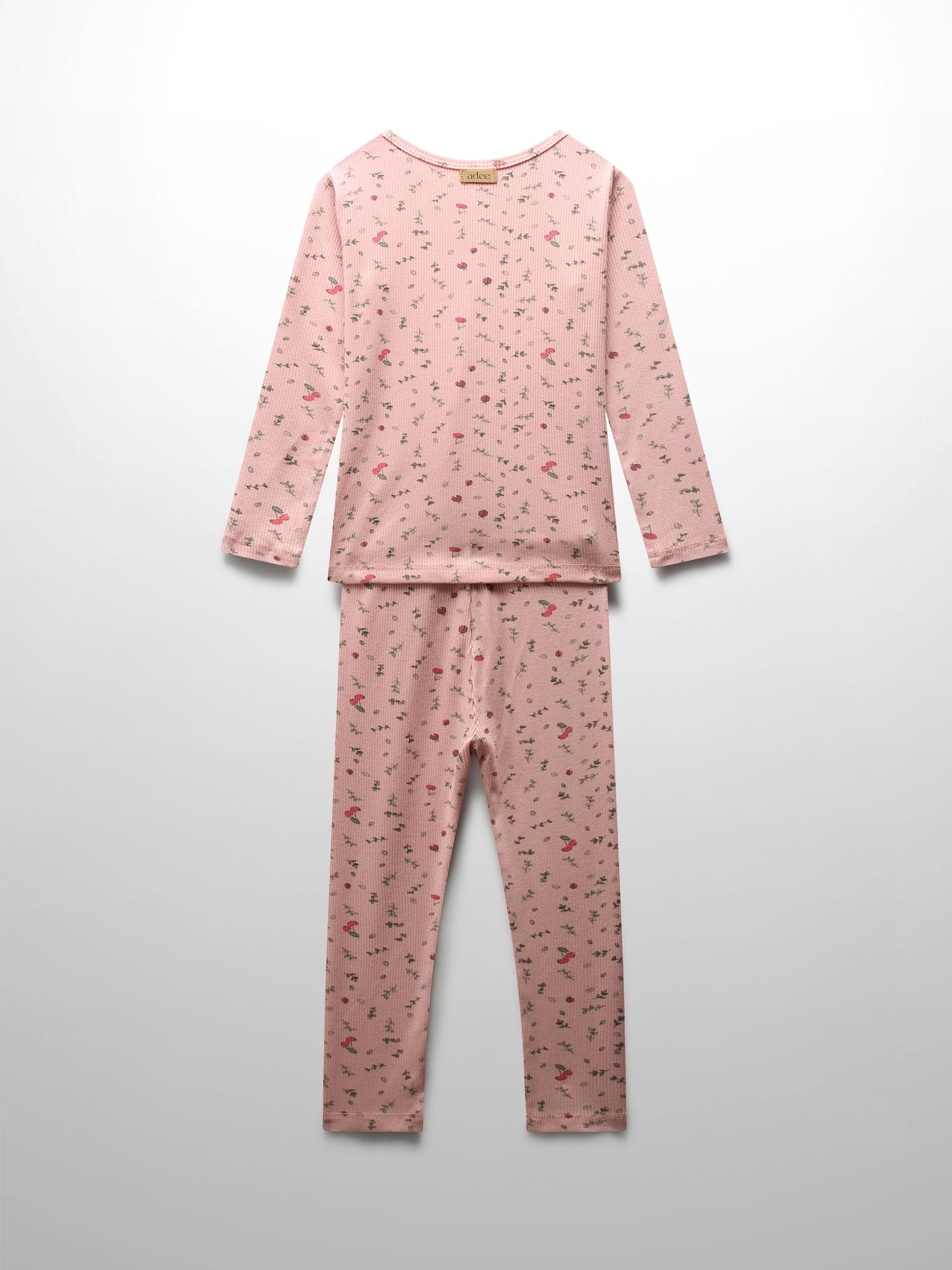 Mini Berry Pajamas - Pink