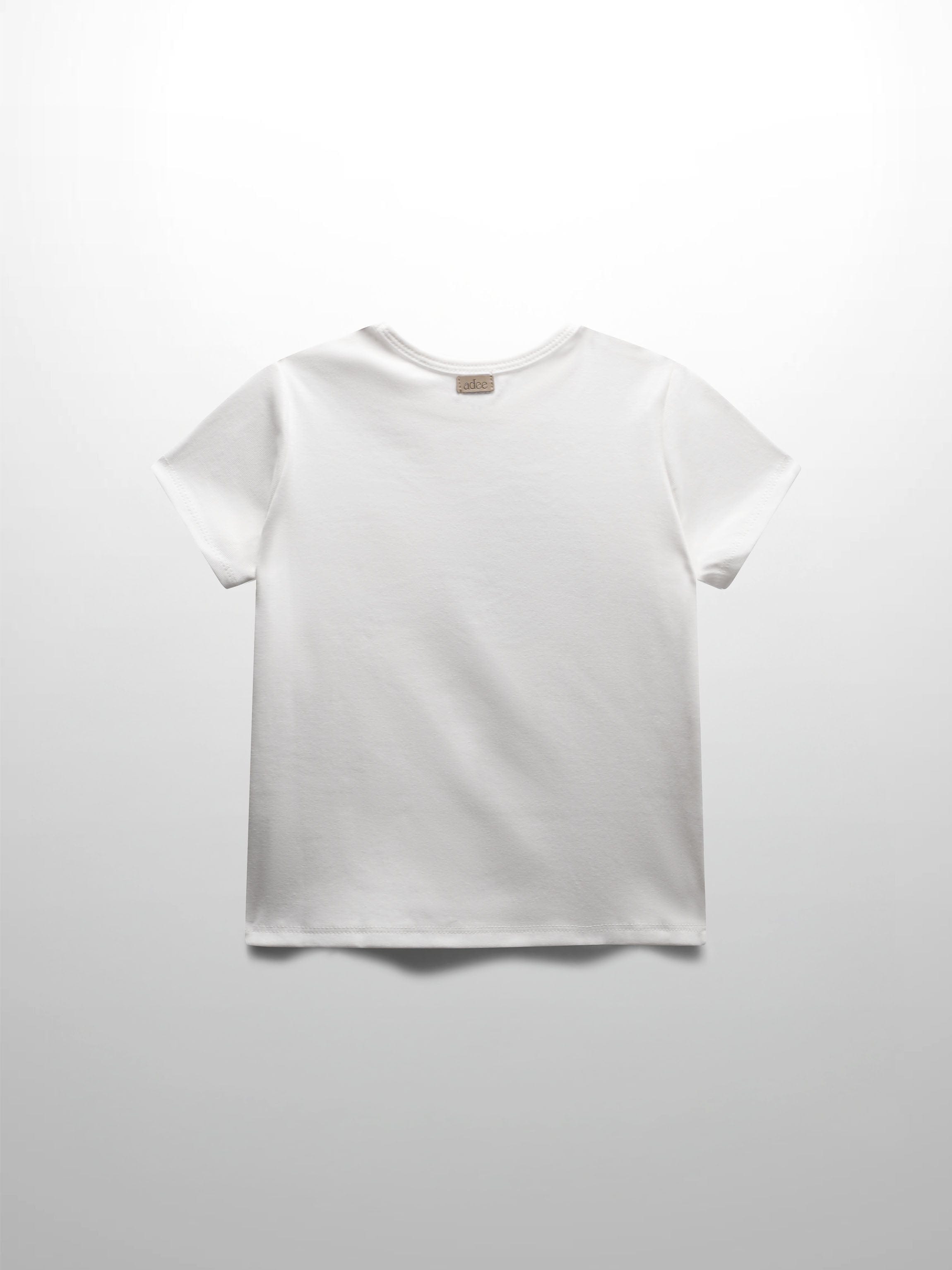 Baseball cap T-shirt -White