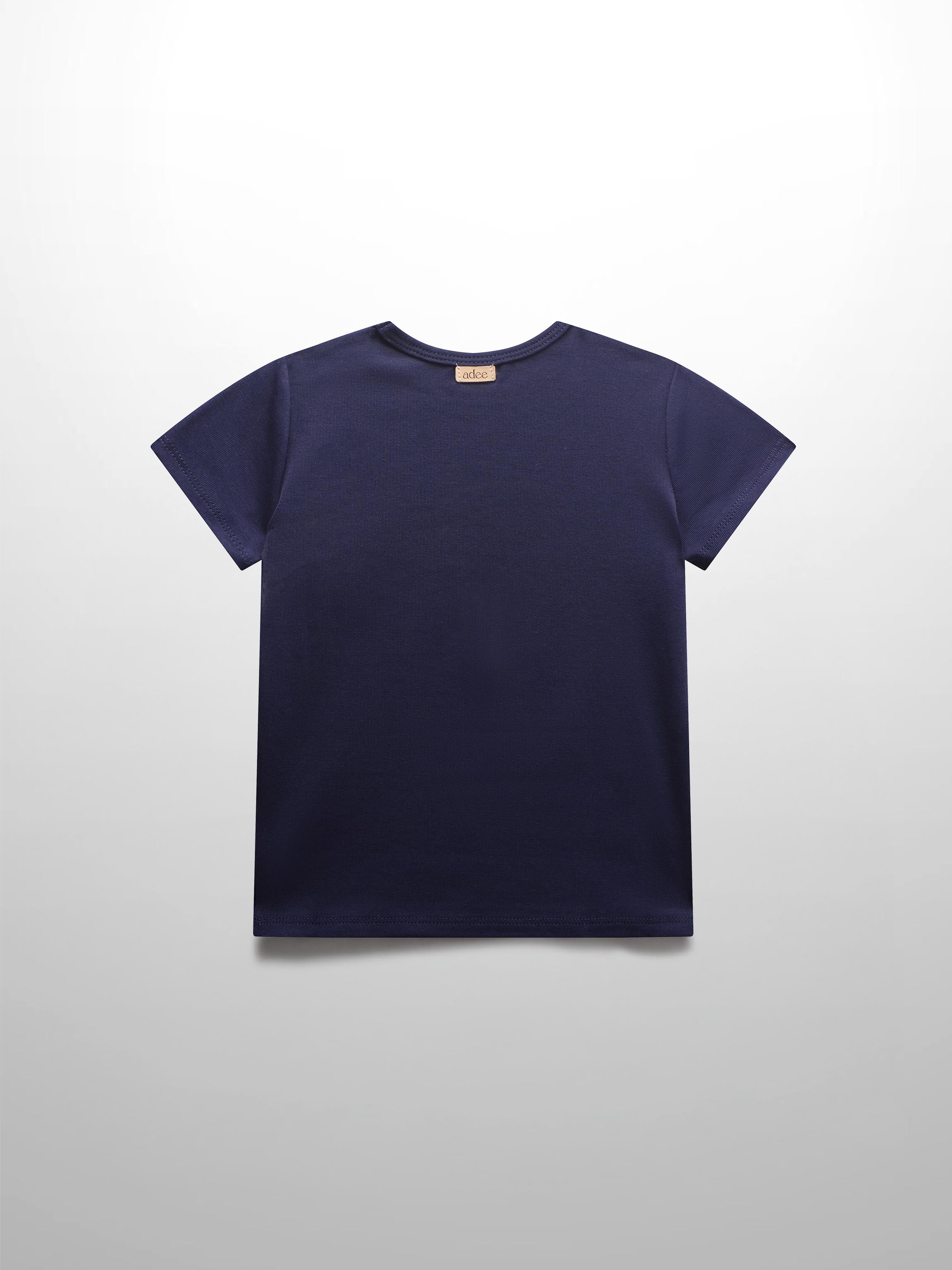 Baseball Cap T-shirt -Navy