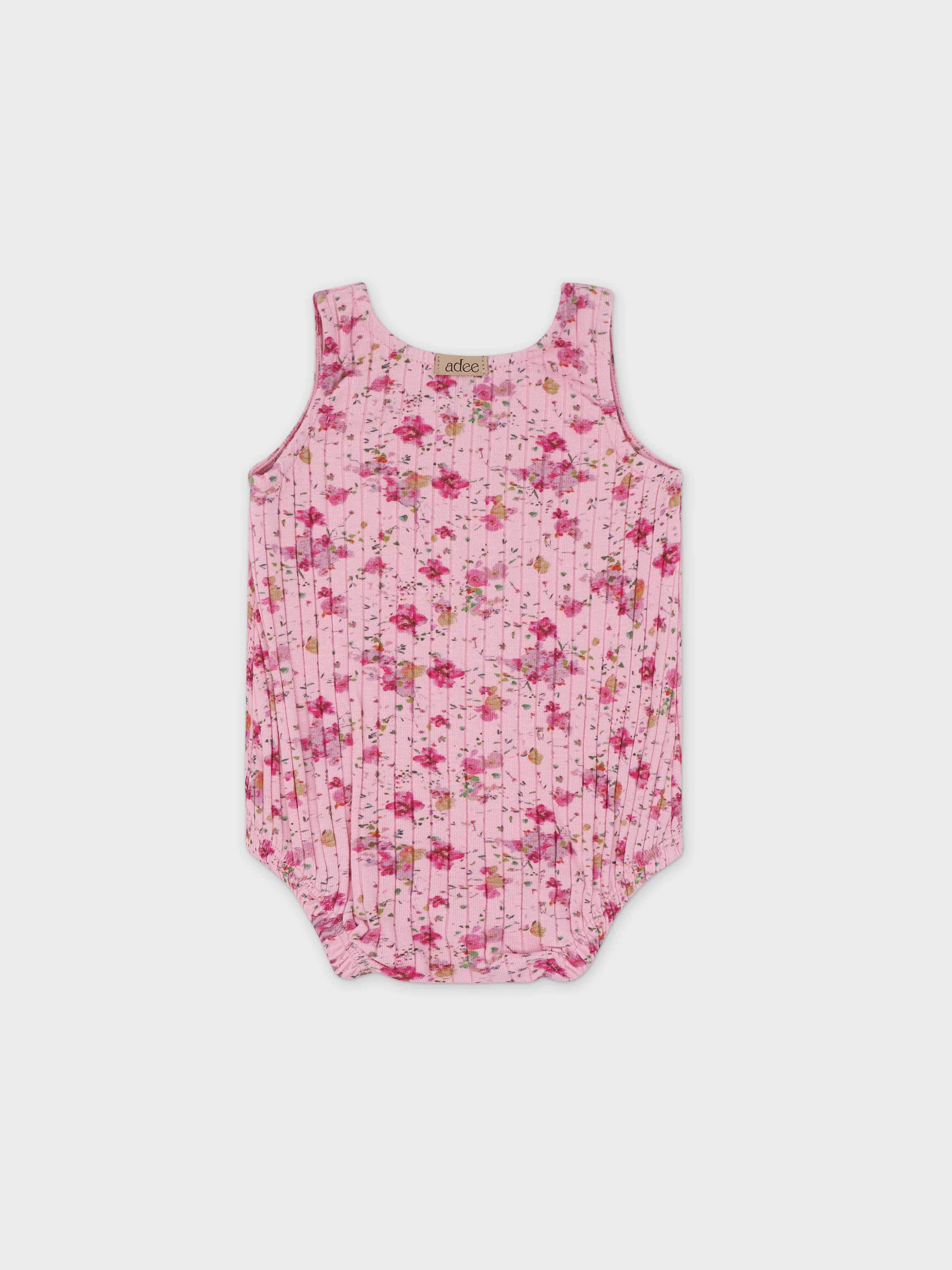 Pink Berry Romper