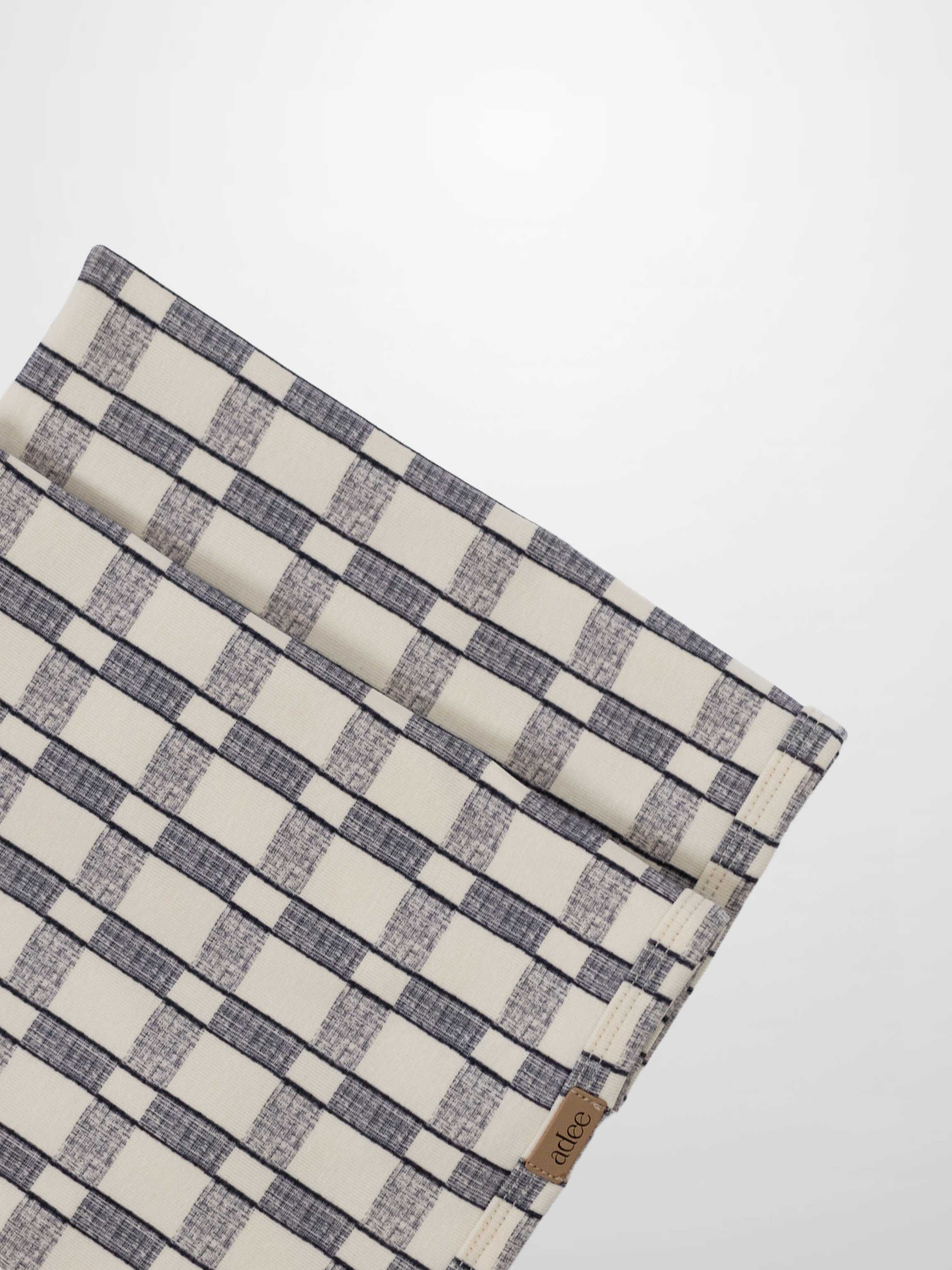 Windowpane Blanket - Blue