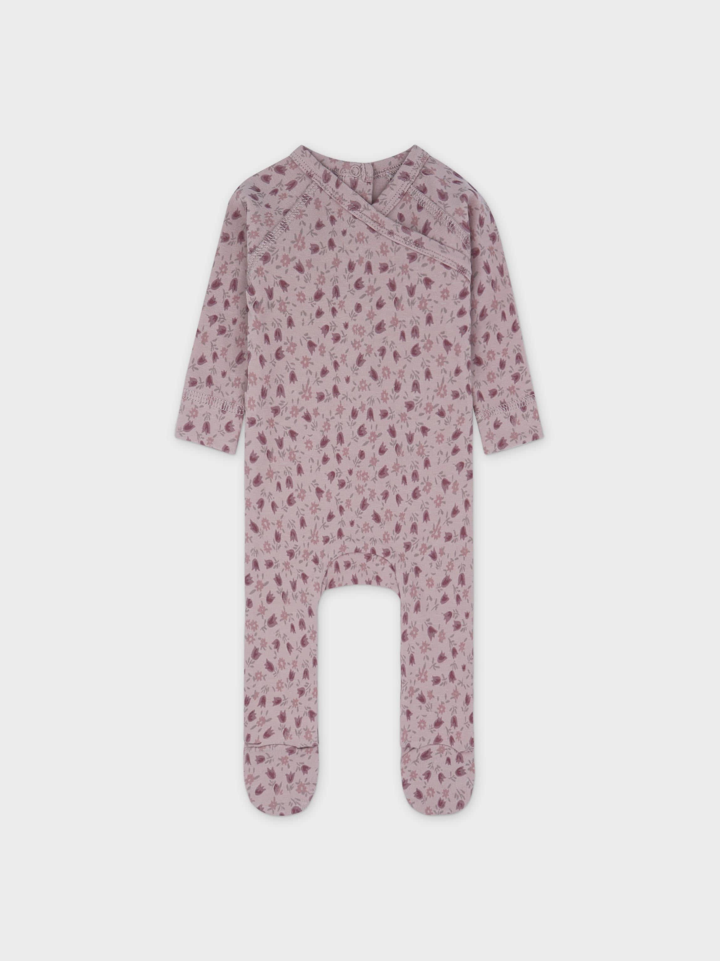 Pink Tulip Stretchy, Bonnet & Bib
