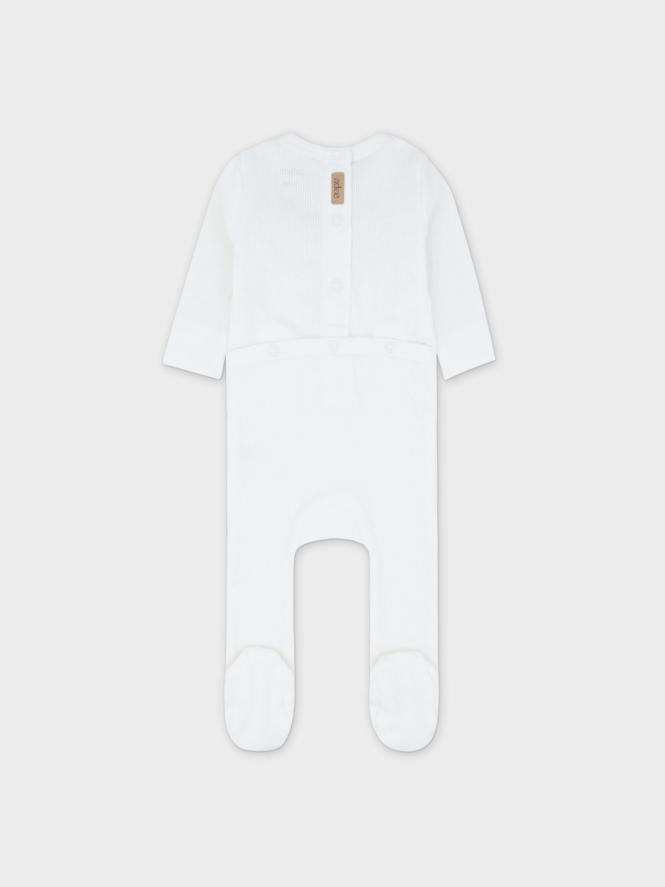 Baby Jumpsuit in white