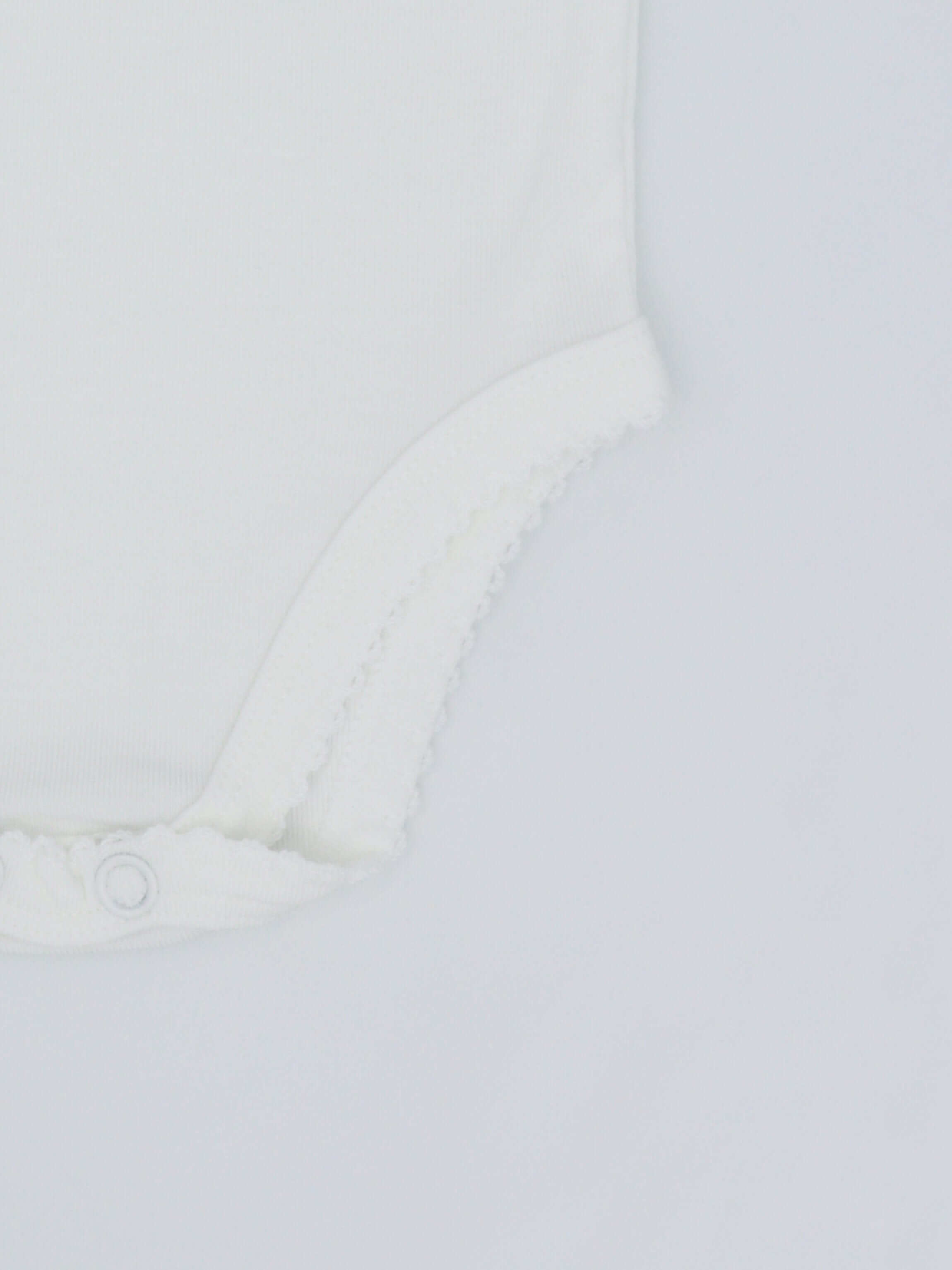 V-Neck Undershirt With Lace - 3 Pack