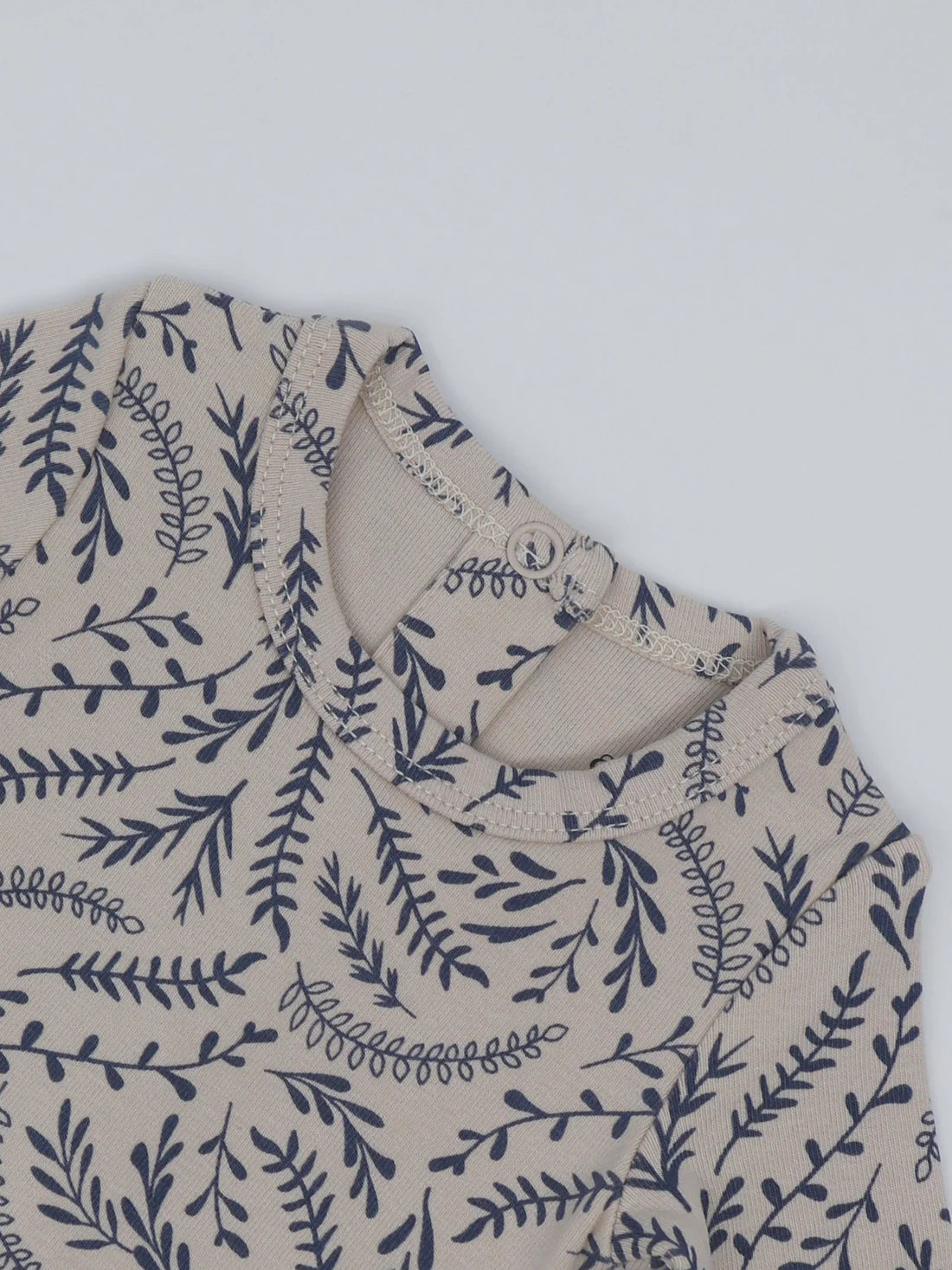 Paisley Print Stretchy- Blue