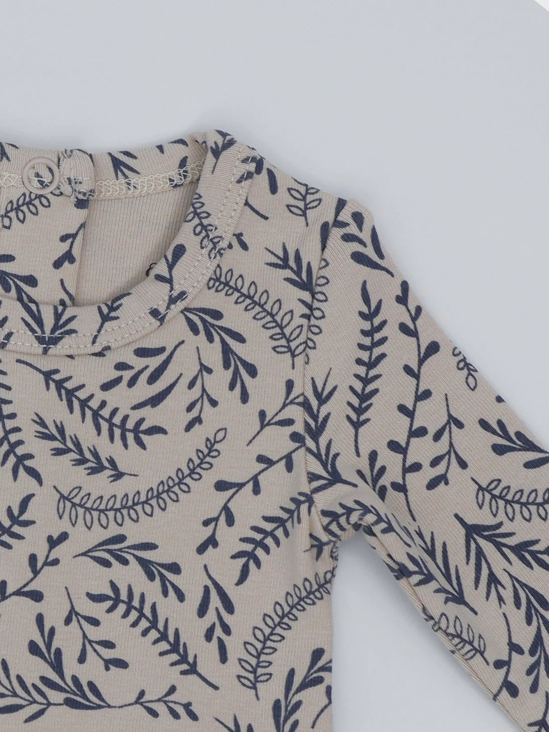 Paisley Print Stretchy- Blue