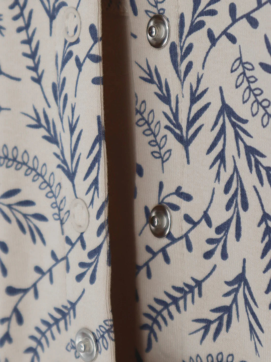 Paisley Print Stretchy- Blue