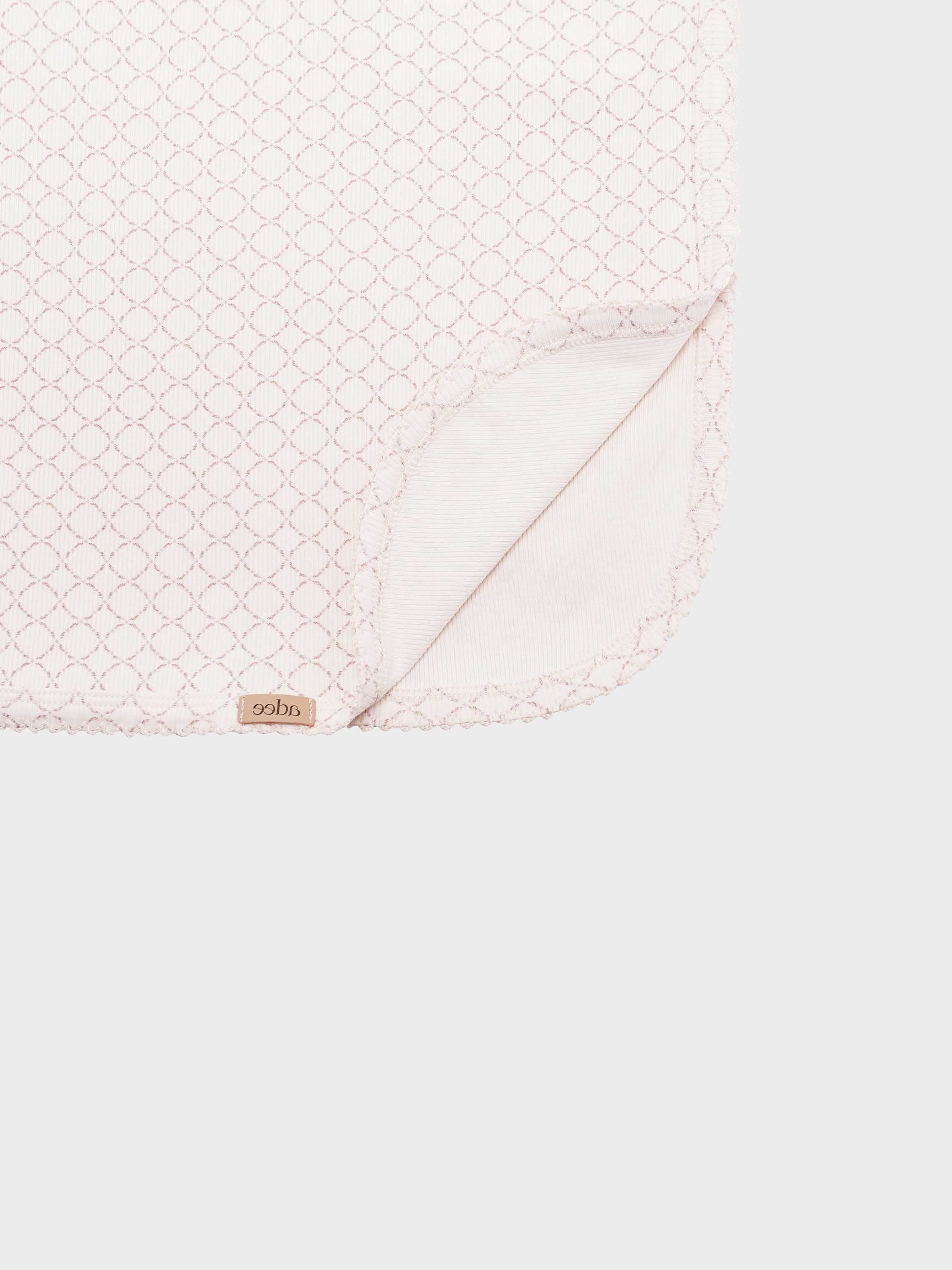 Tendril Vines Blanket- Rose