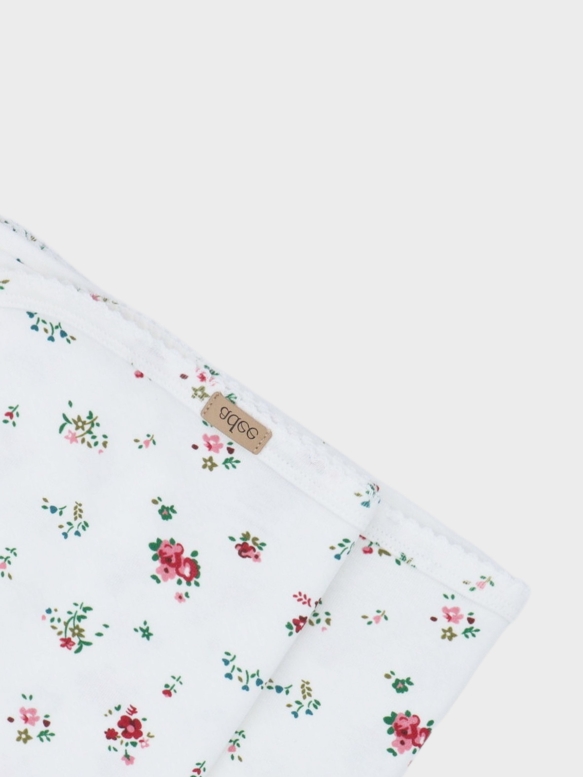 Freesia Flower- Blanket- Red