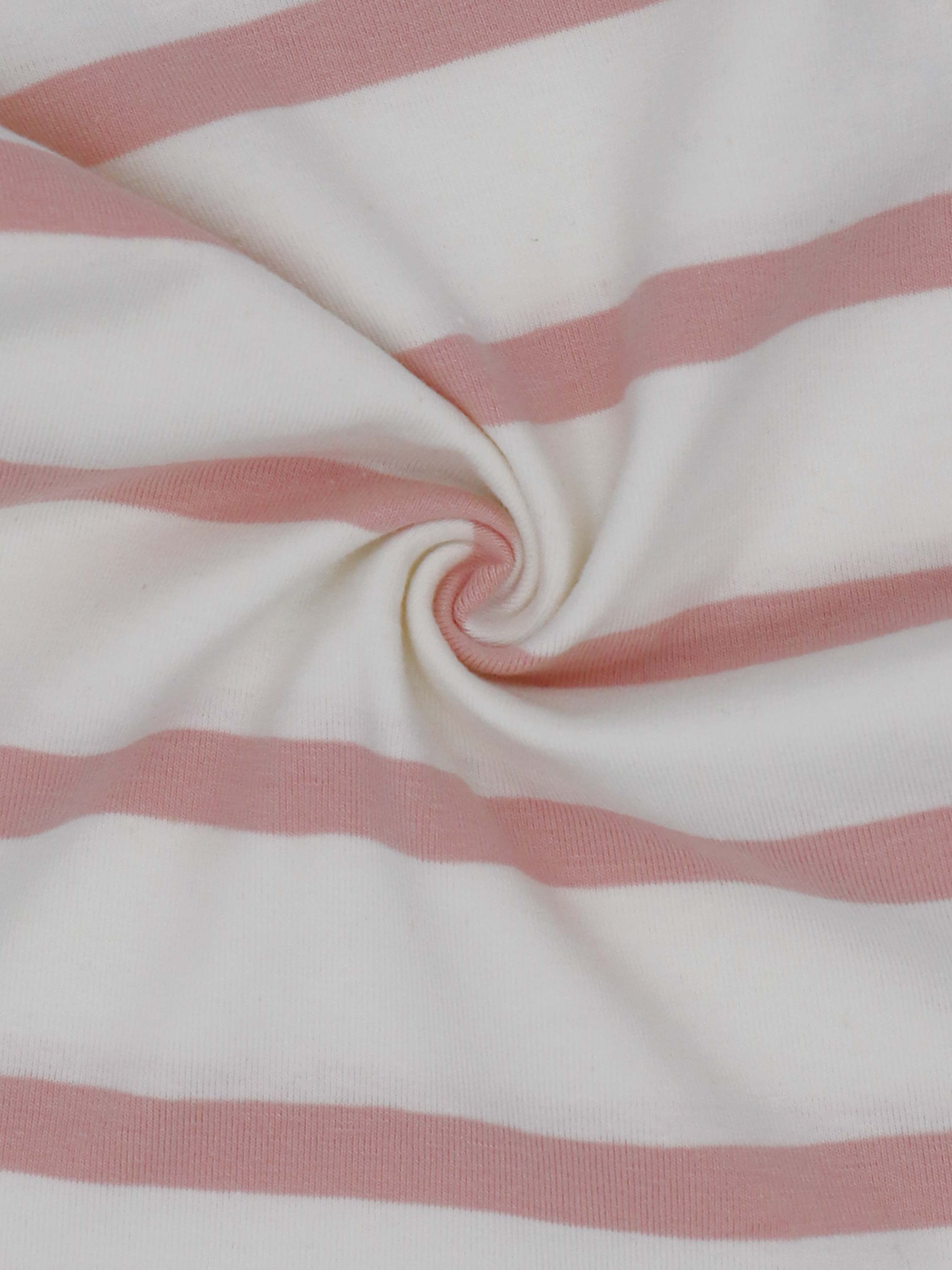 Tank Set with Ruffles-Pink & White Stripe