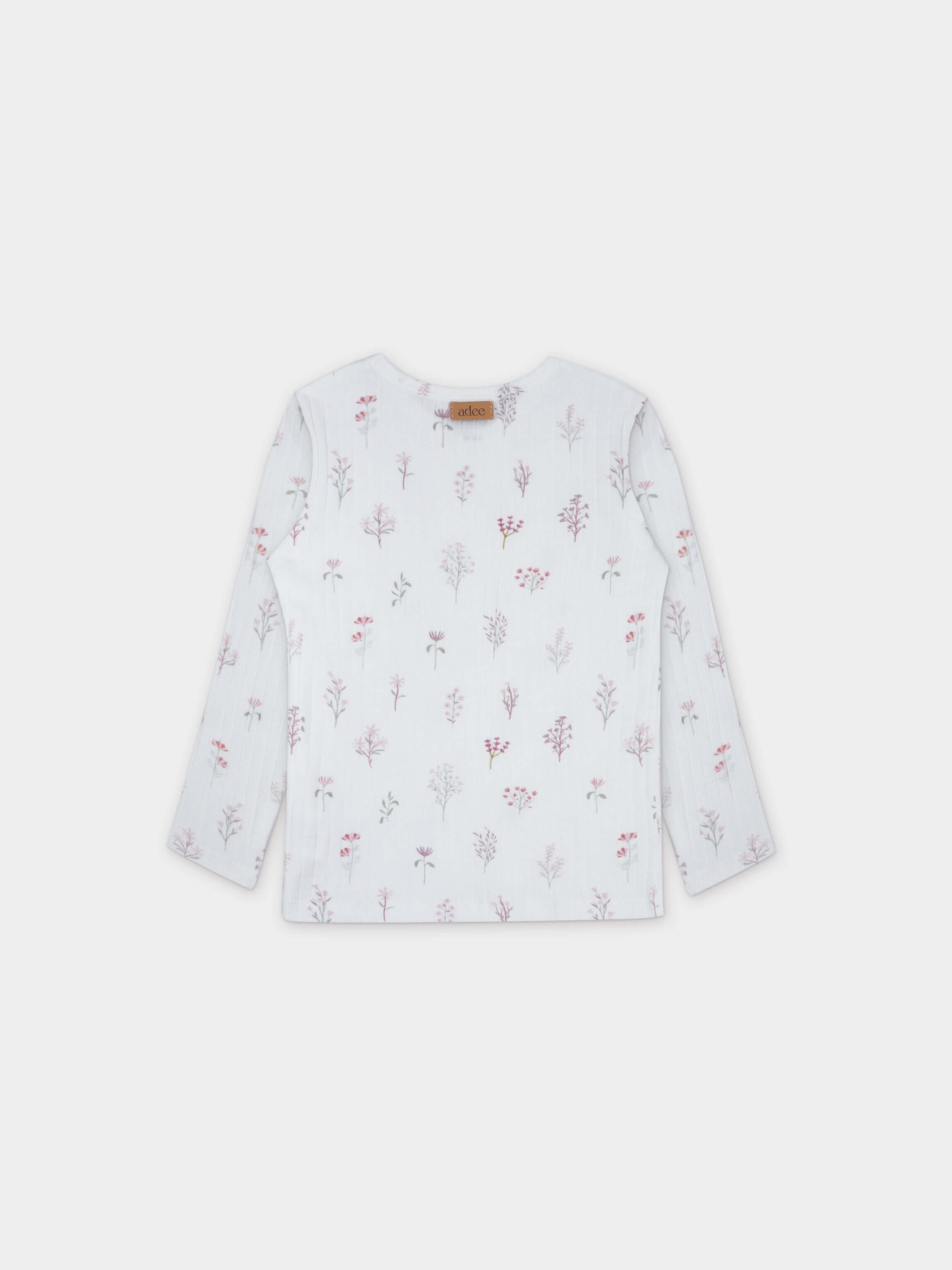 Soft girls pajamas top design