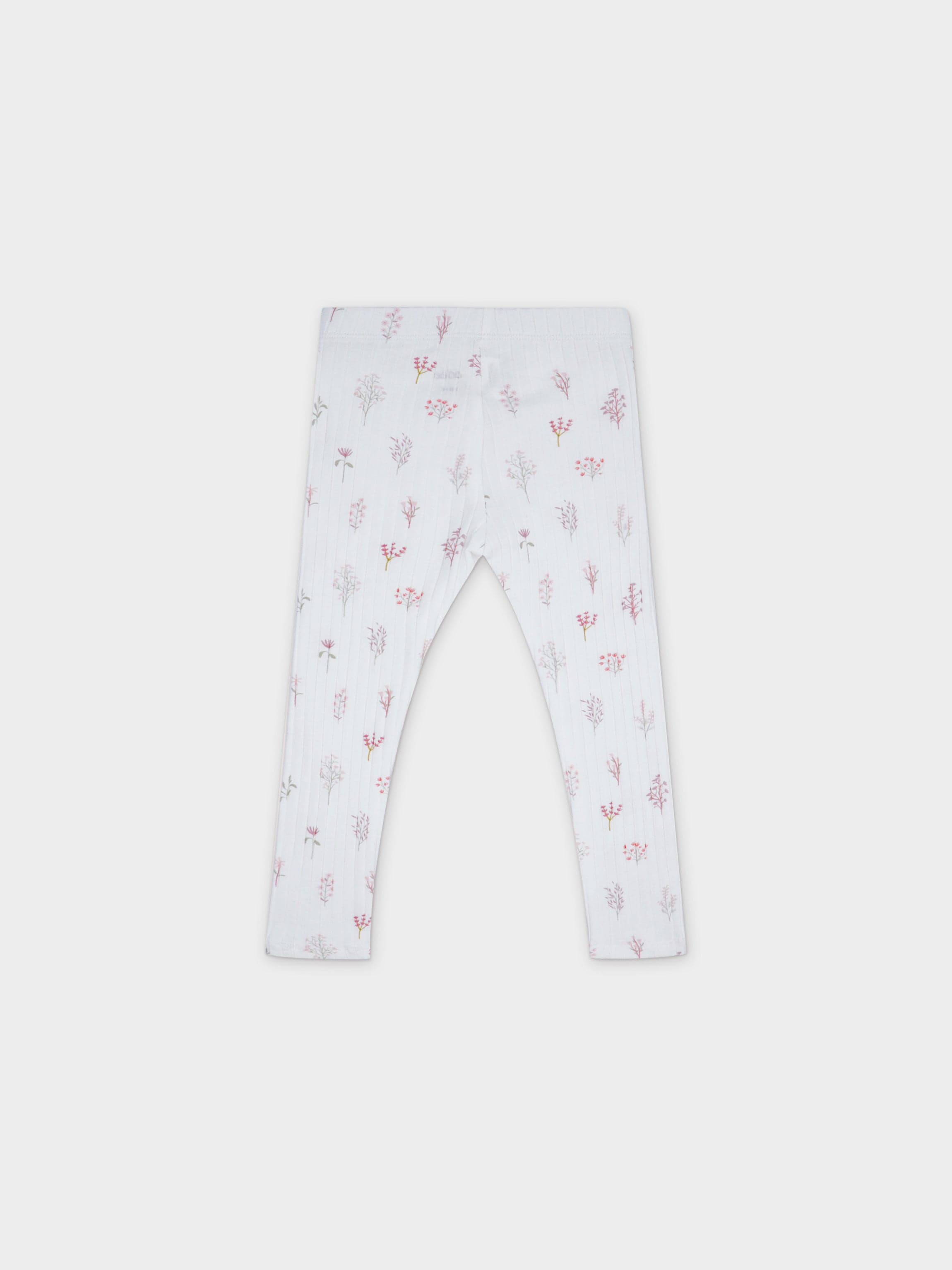 Pink stem girls pajamas leggings