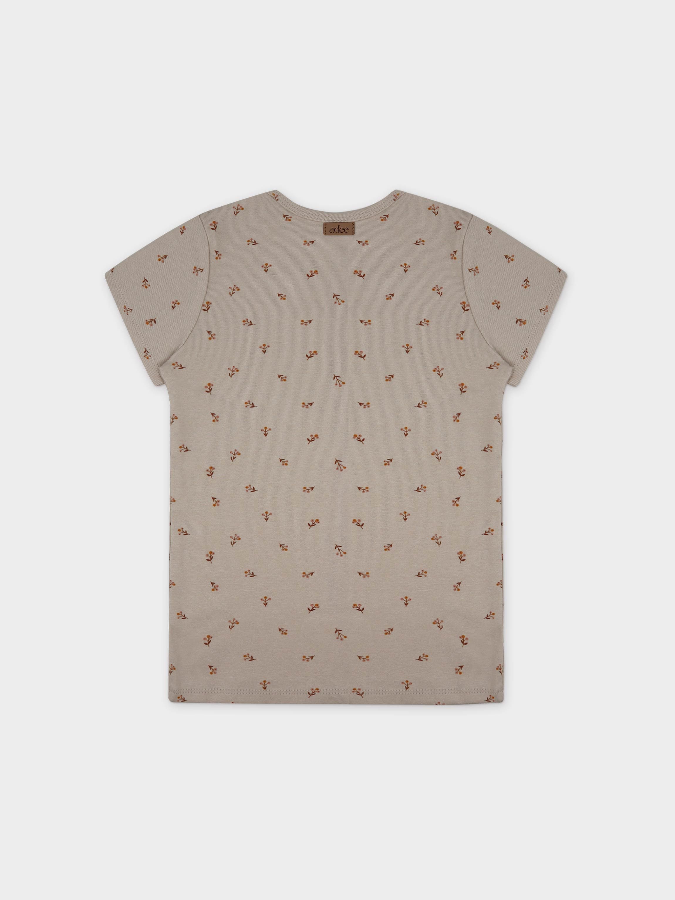 Baby Buds Short Sleeve Shirt-Yellow