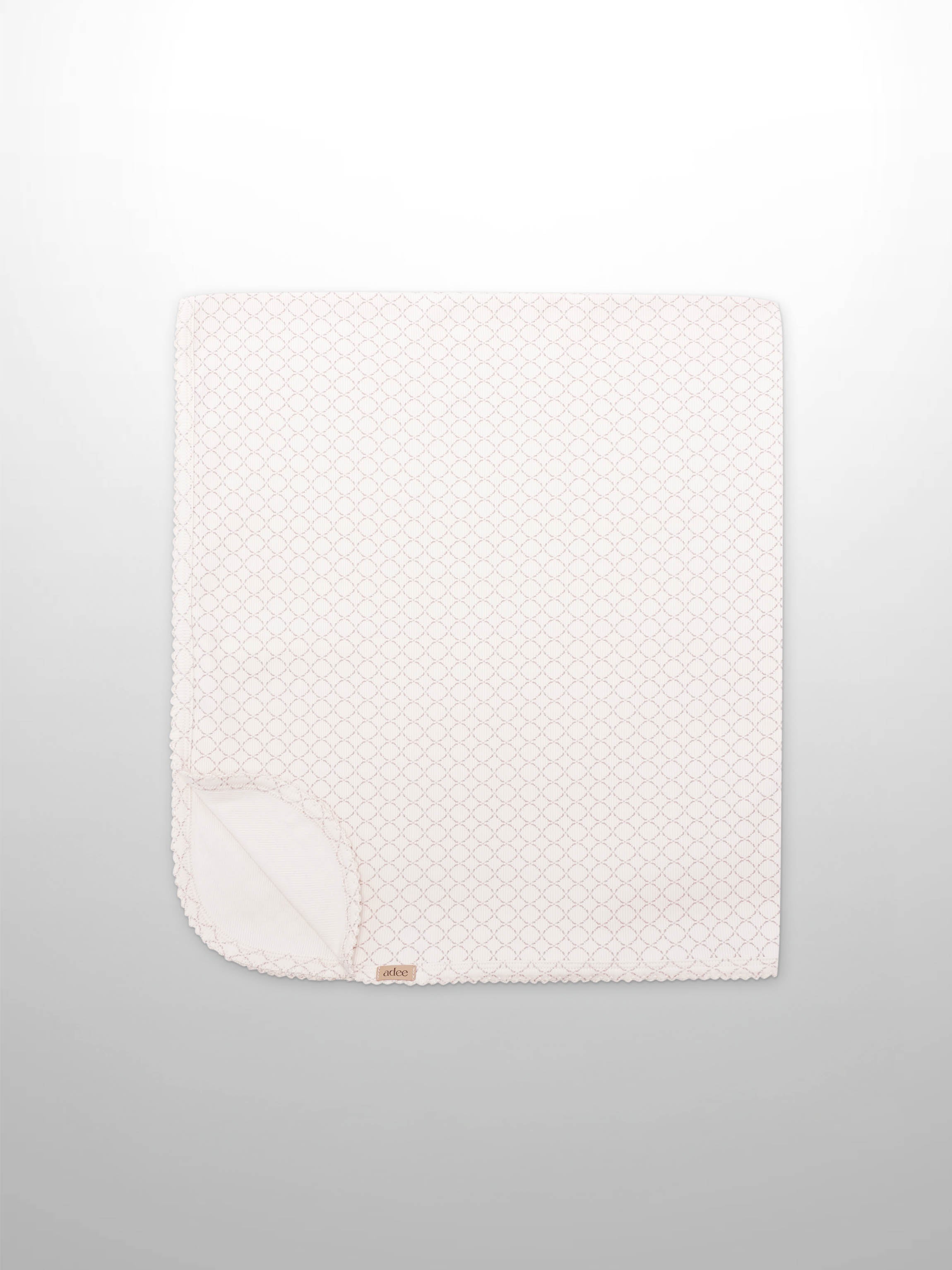 Tendril Vines Blanket- Rose
