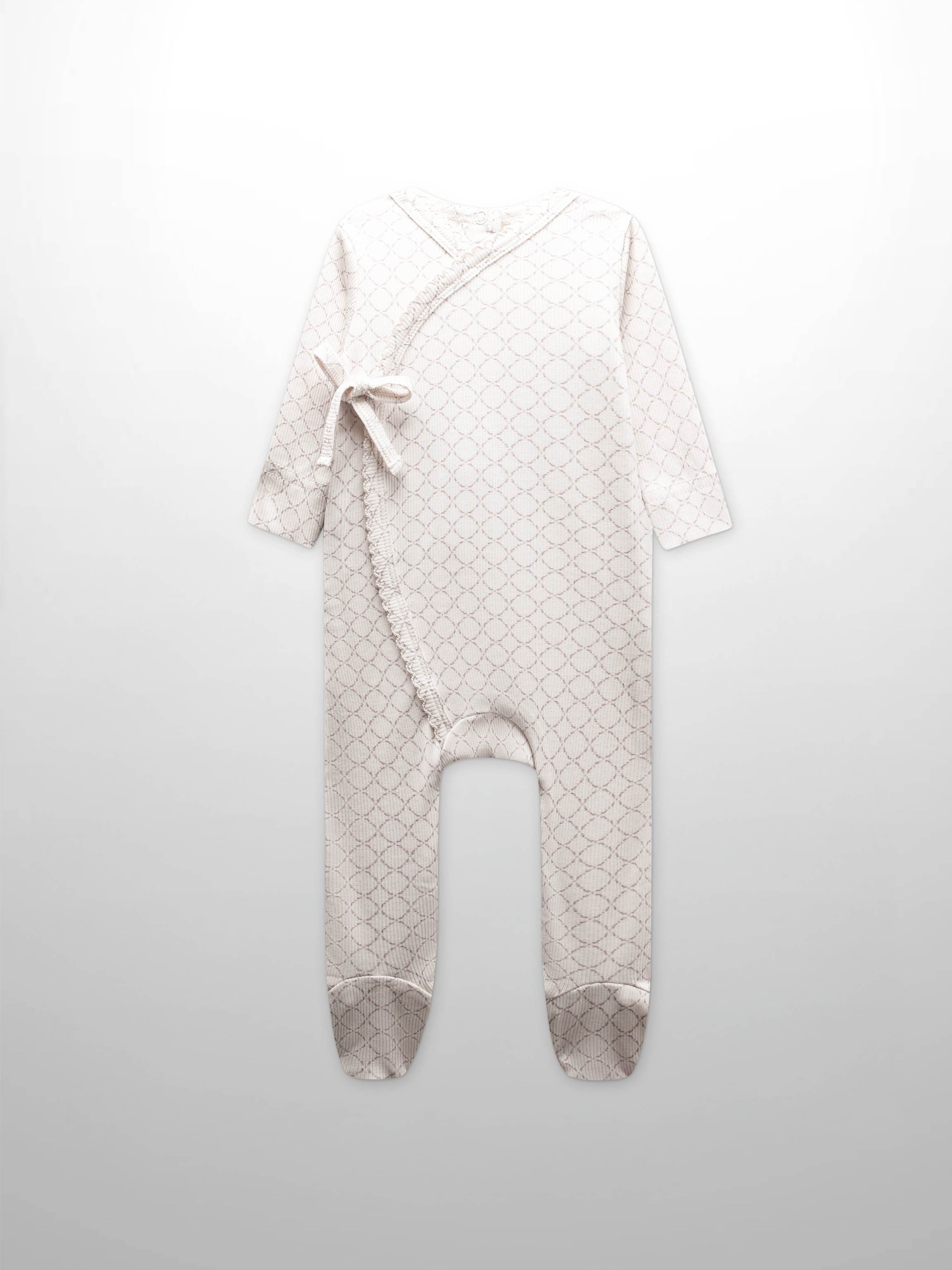 Tendril Vines Stretchy & Bonnet- Rose