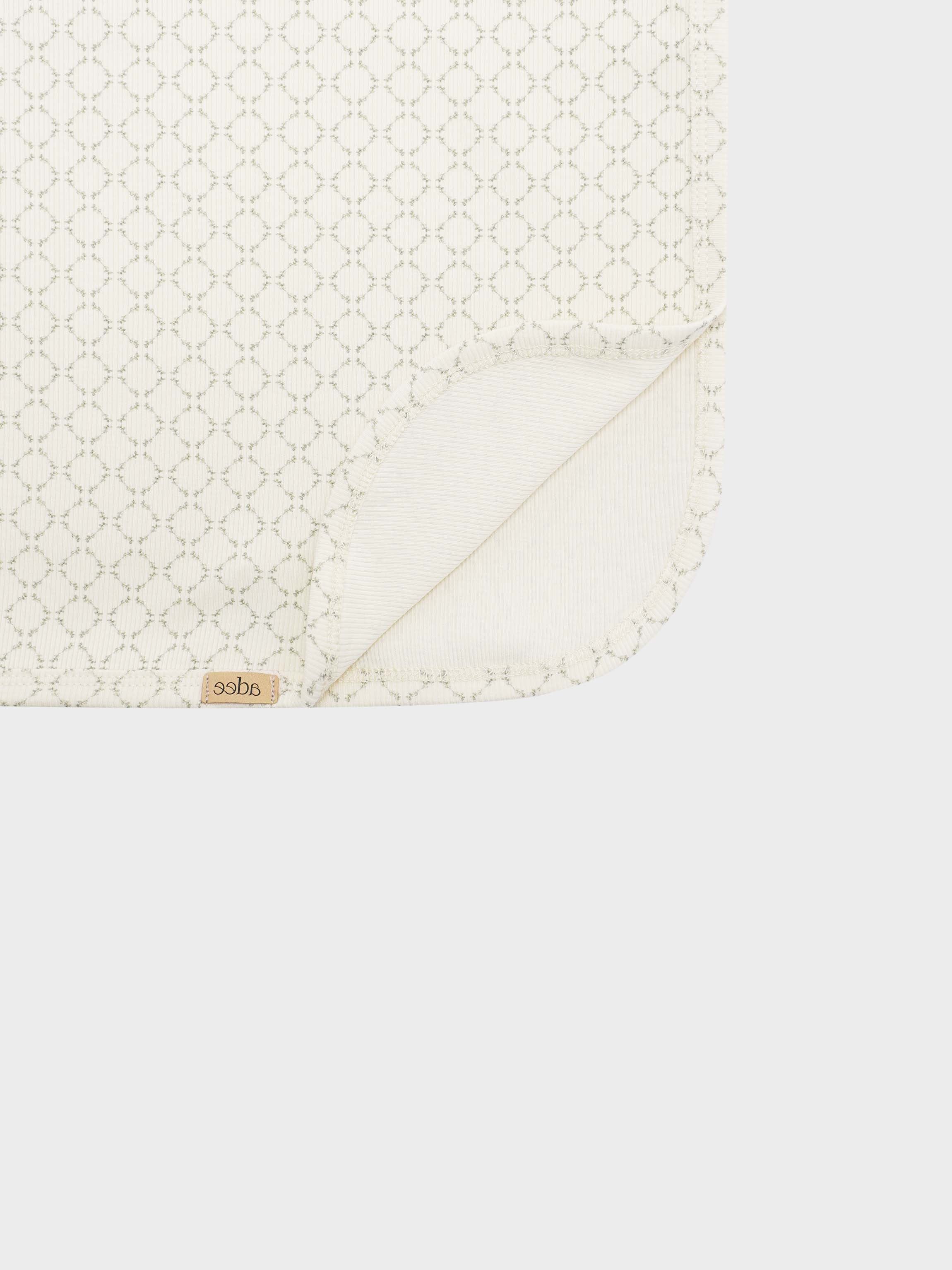 Tendril Vines Blanket- Grey