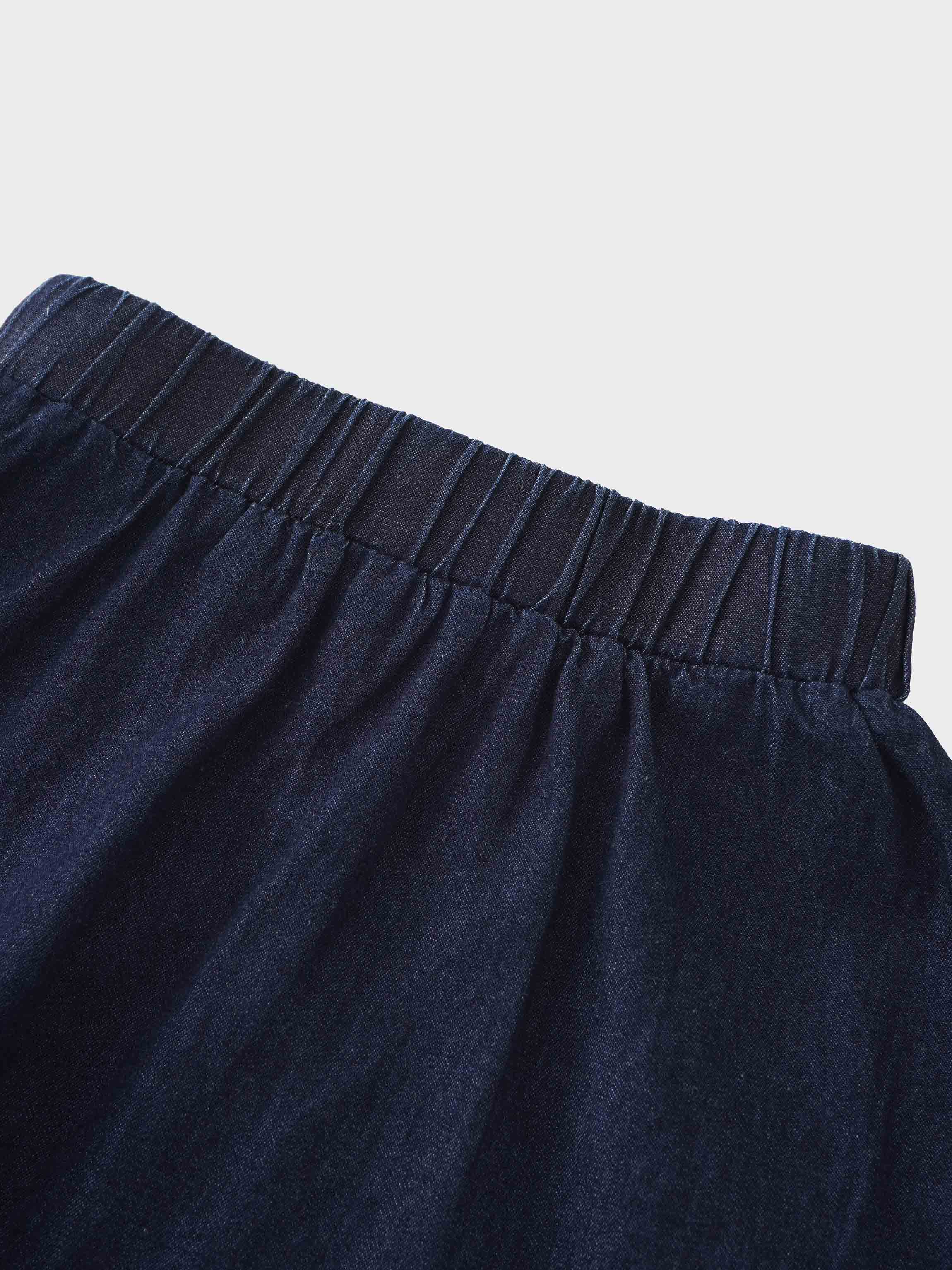 Circle Skirt- Dark Denim