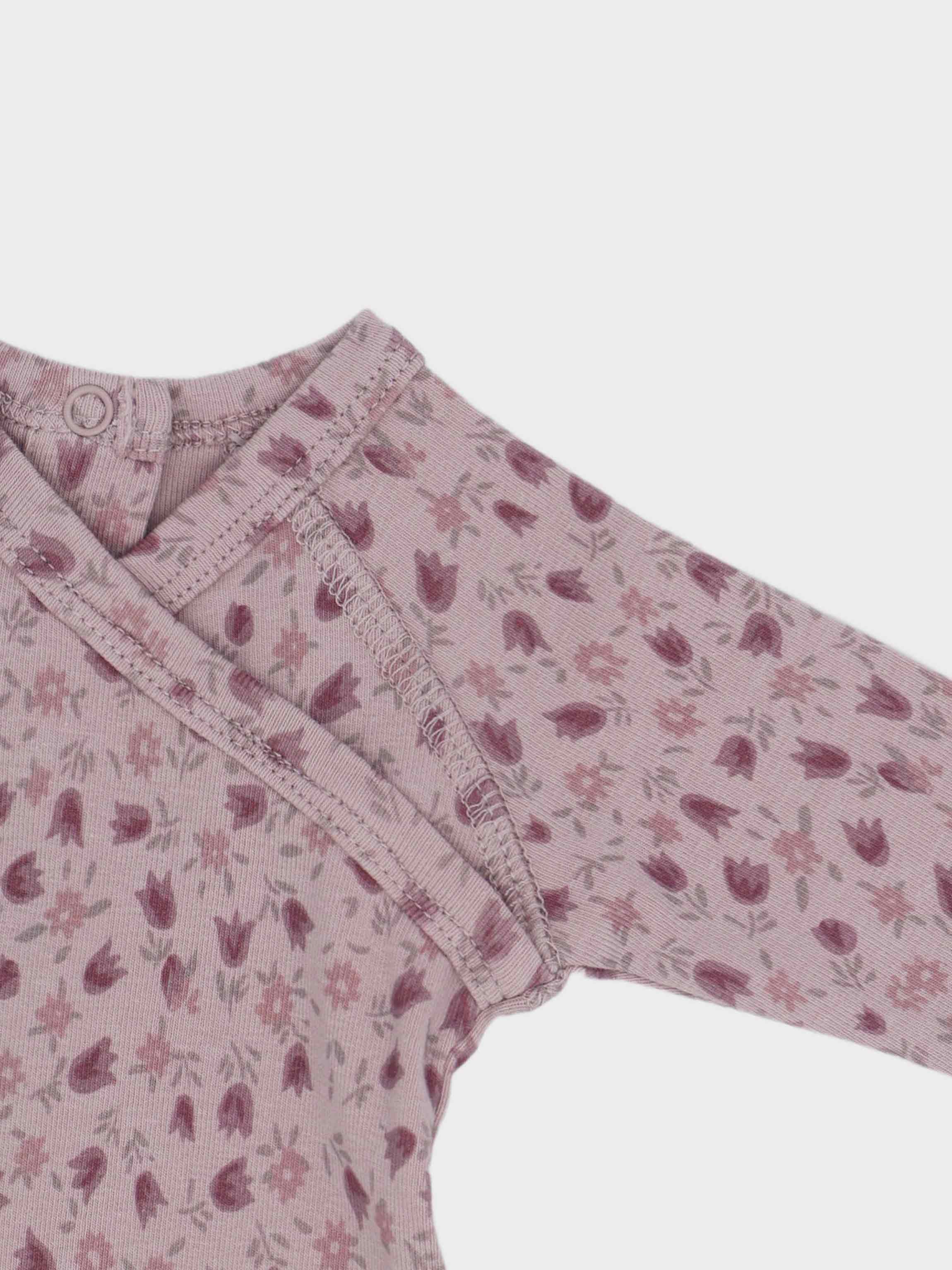 Pink Tulip Stretchy, Bonnet & Bib